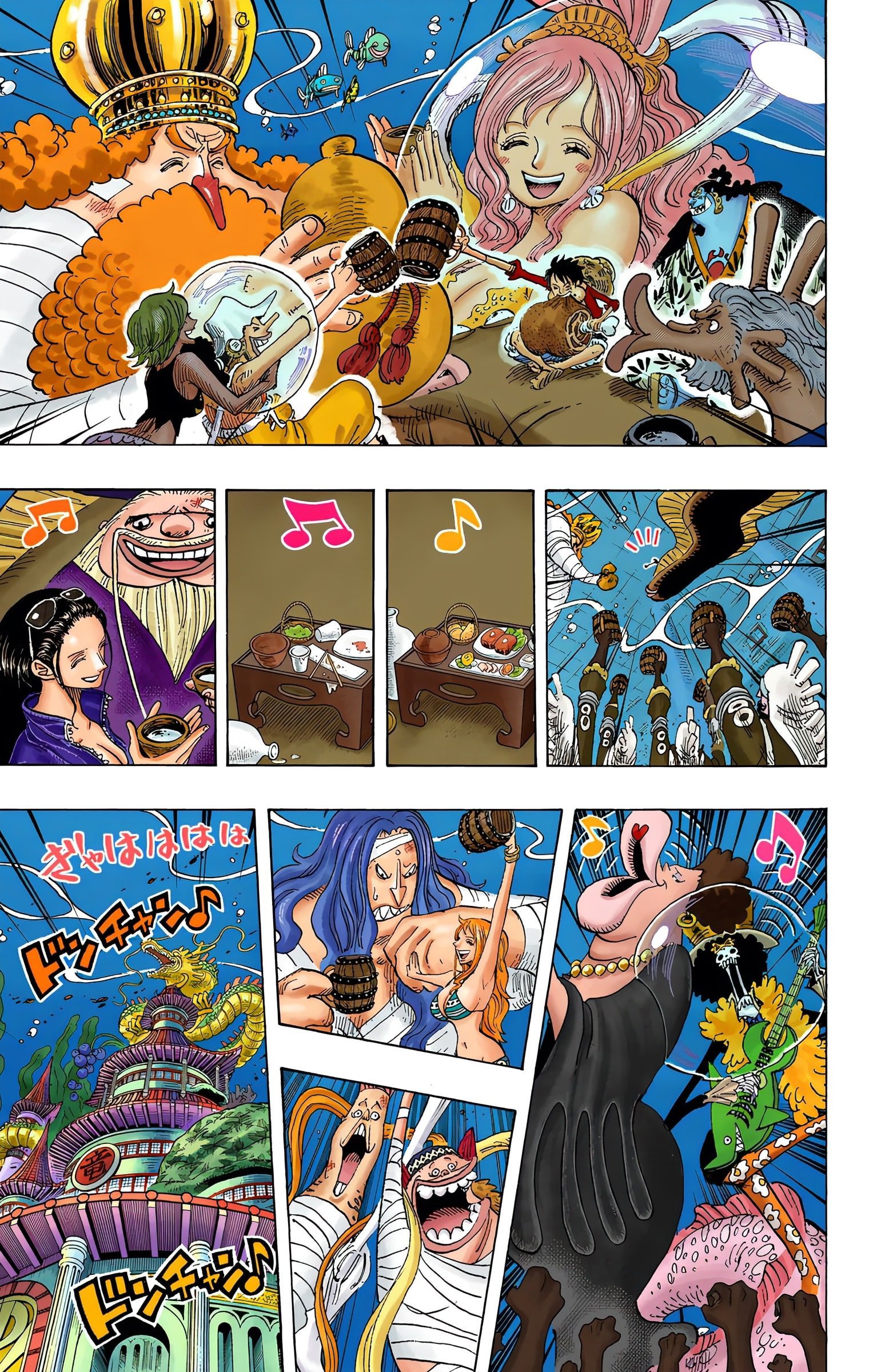 One Piece Colored Manga