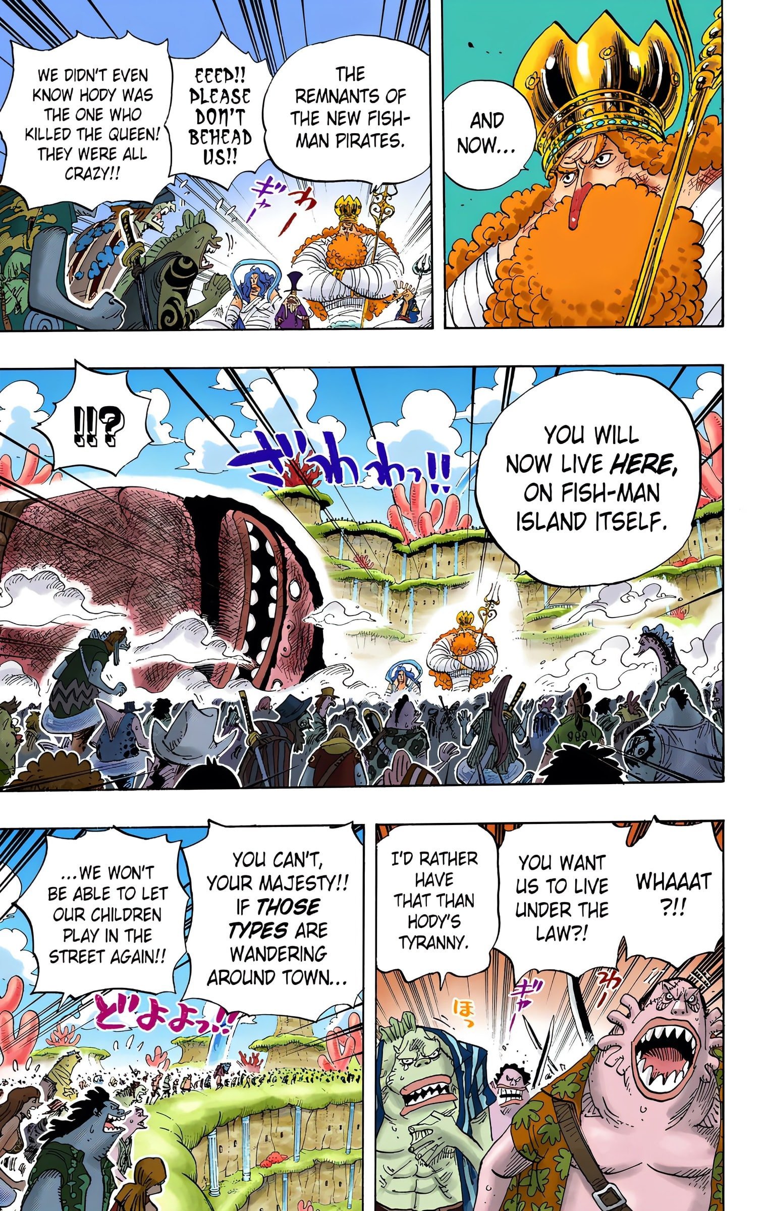 One Piece Colored Manga