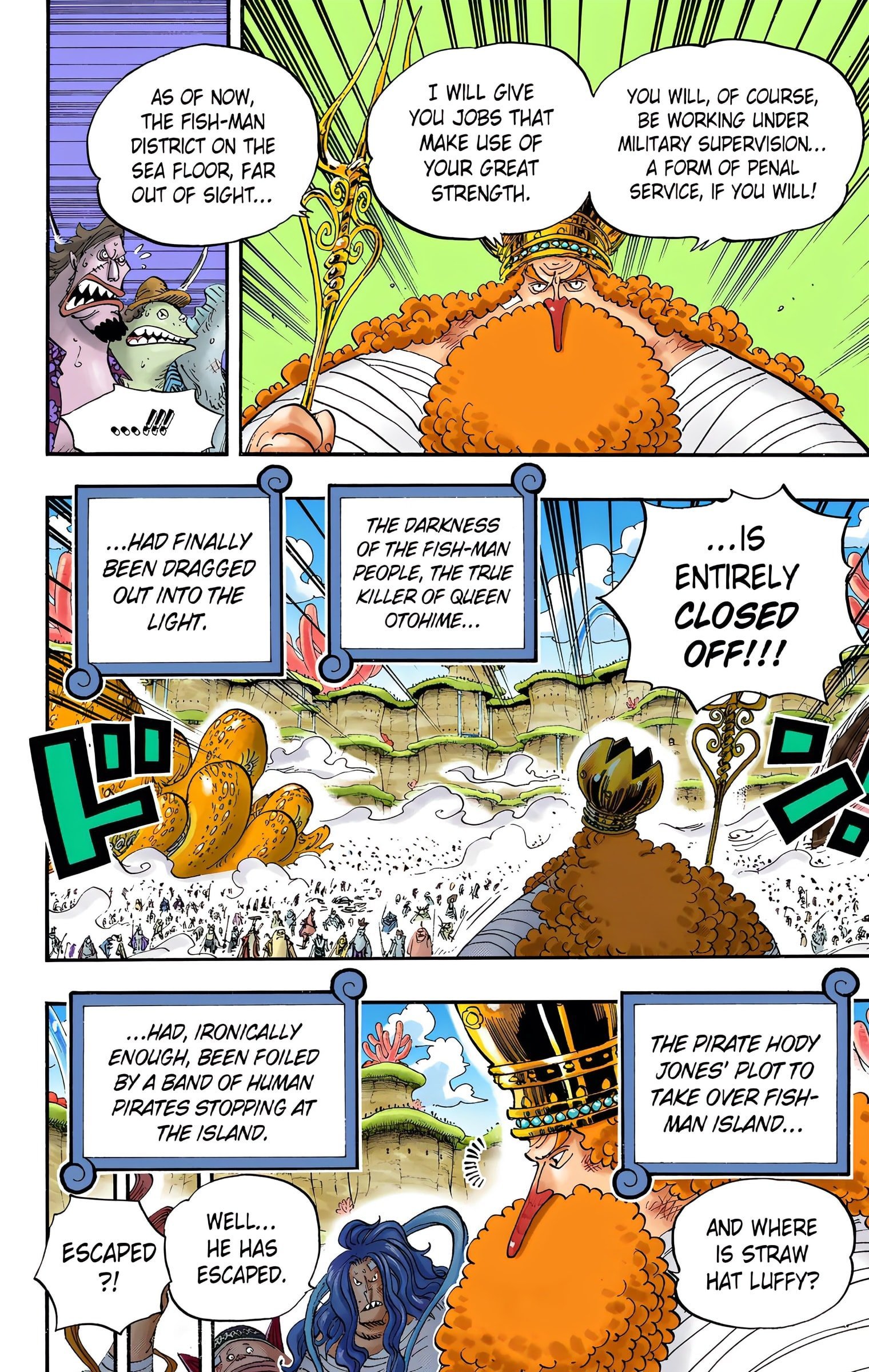 One Piece Colored Manga