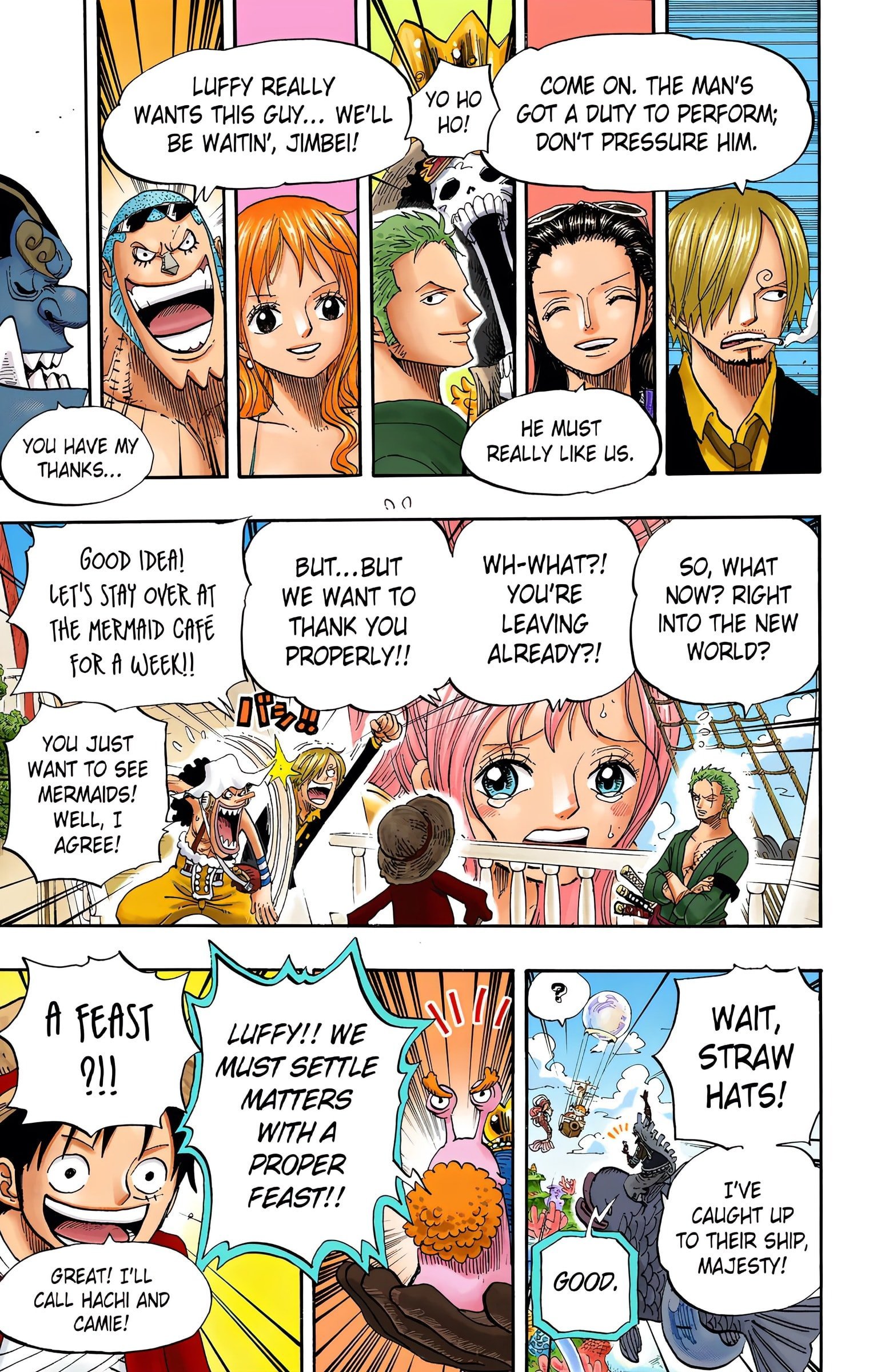 One Piece Colored Manga