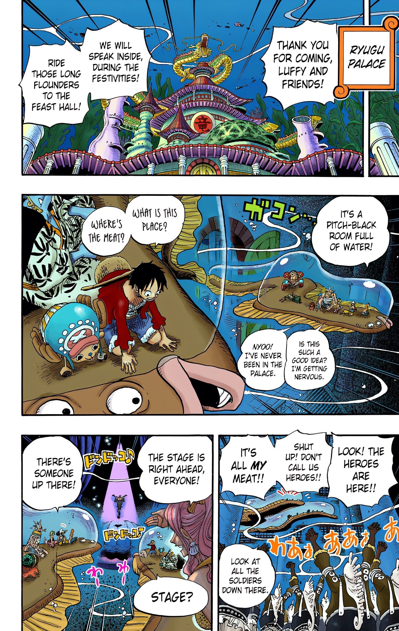 One Piece Colored Manga