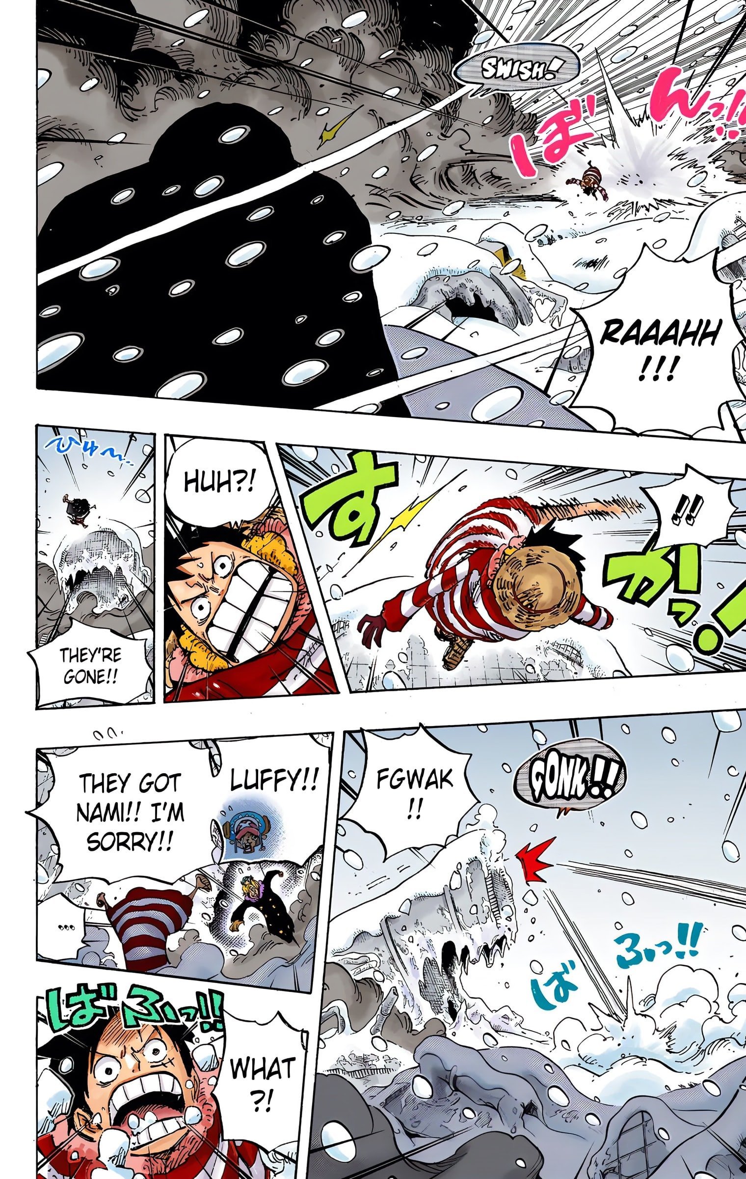 One Piece Colored Manga