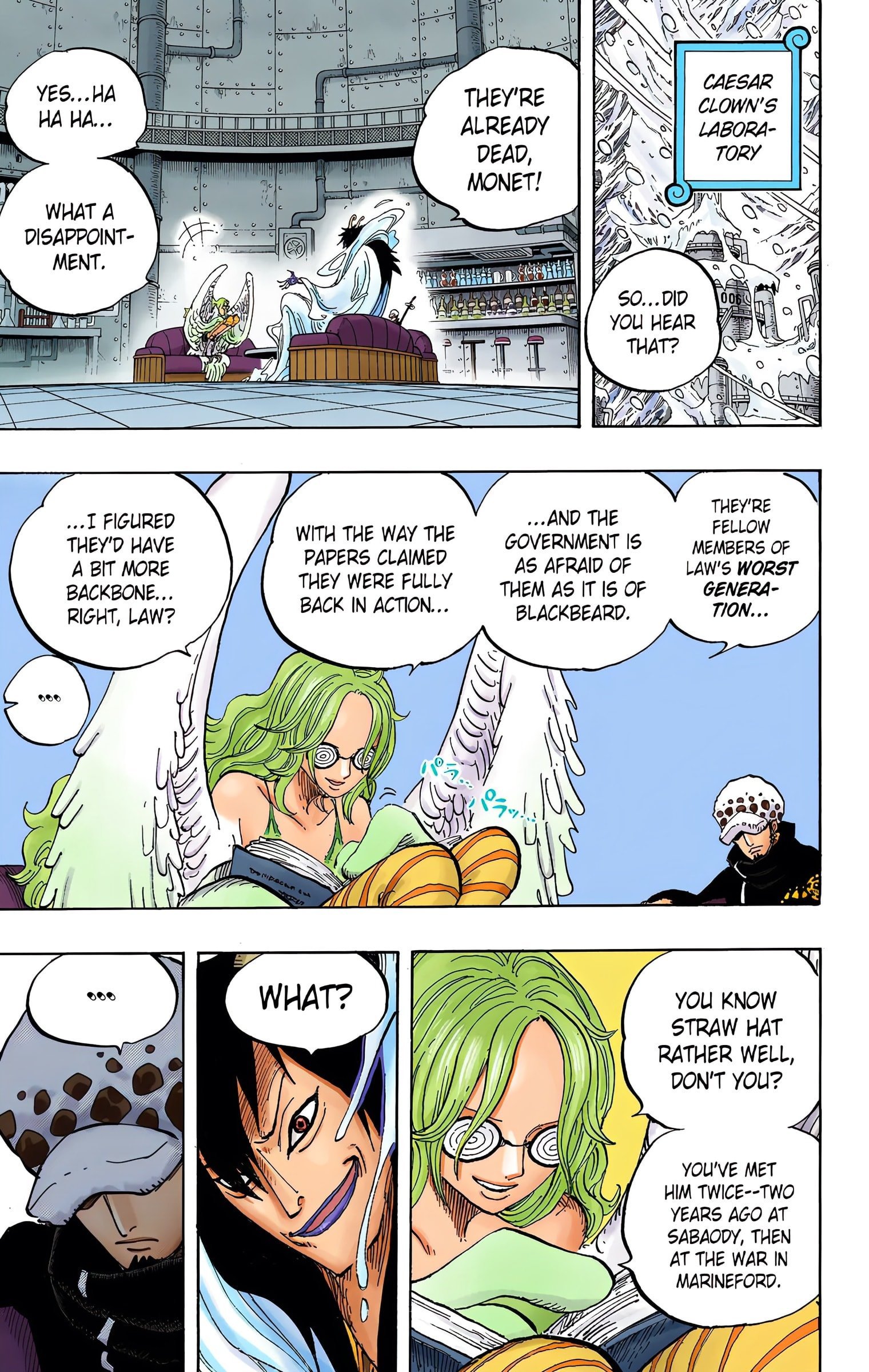 One Piece Colored Manga