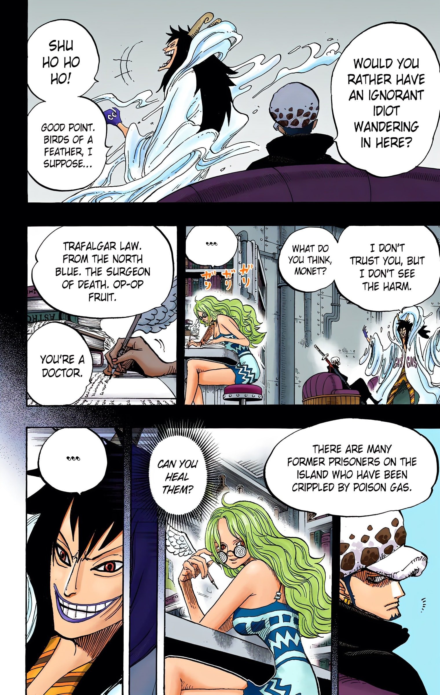 One Piece Colored Manga