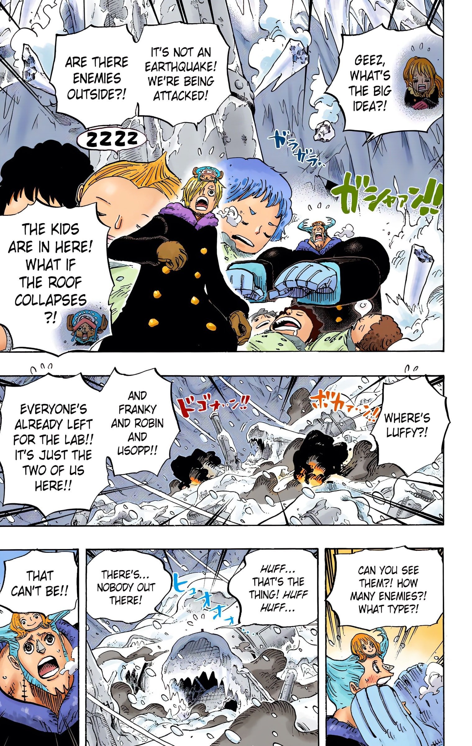 One Piece Colored Manga