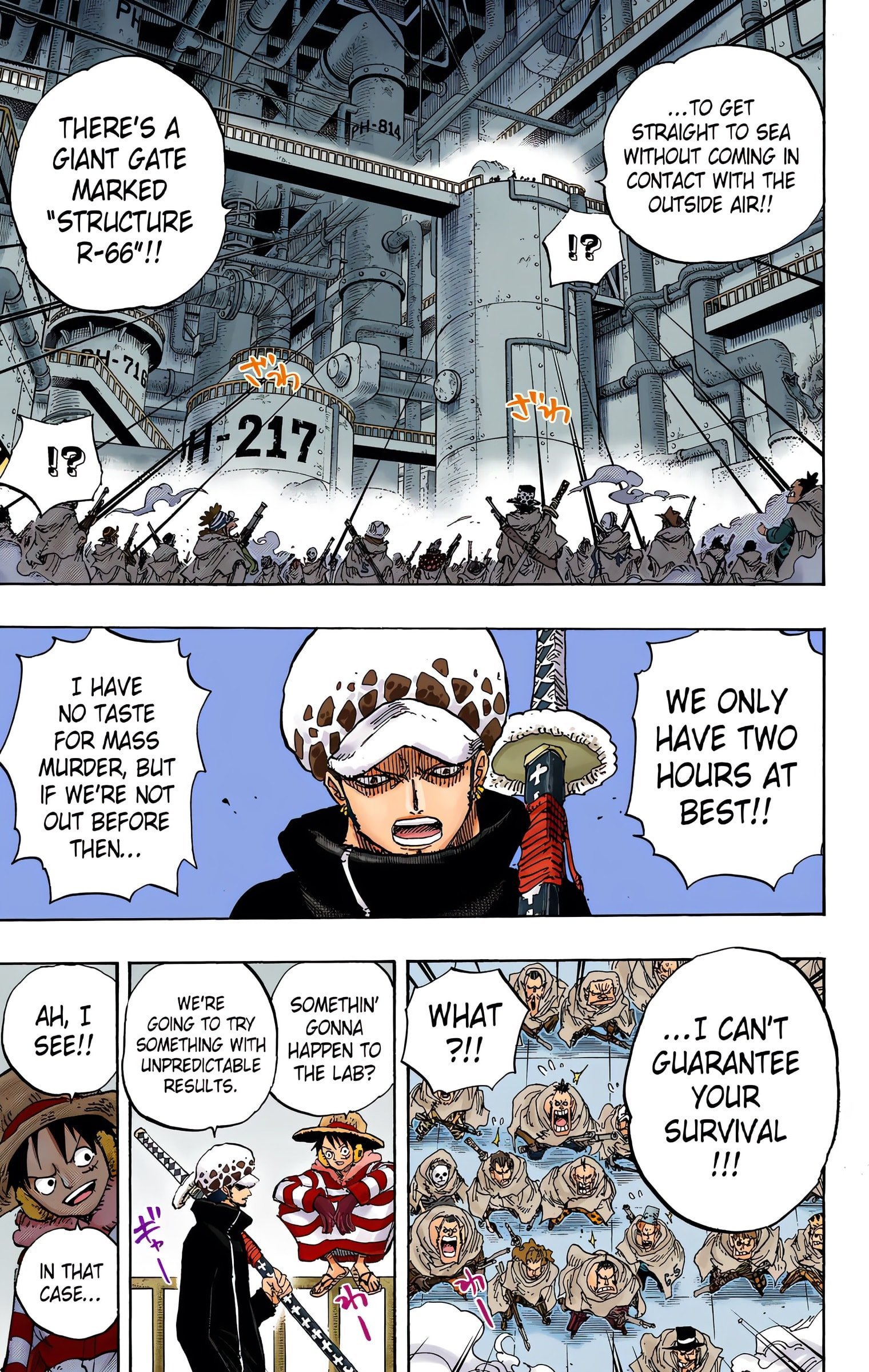 One Piece Colored Manga