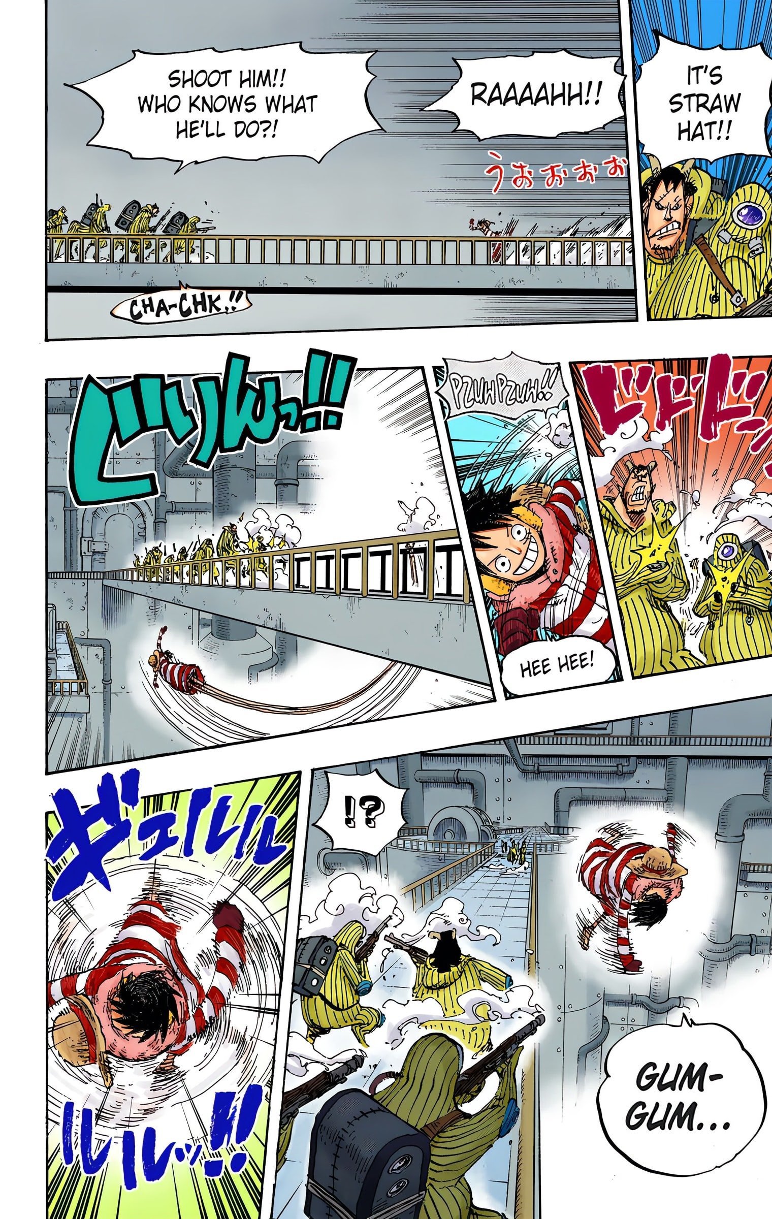 One Piece Colored Manga