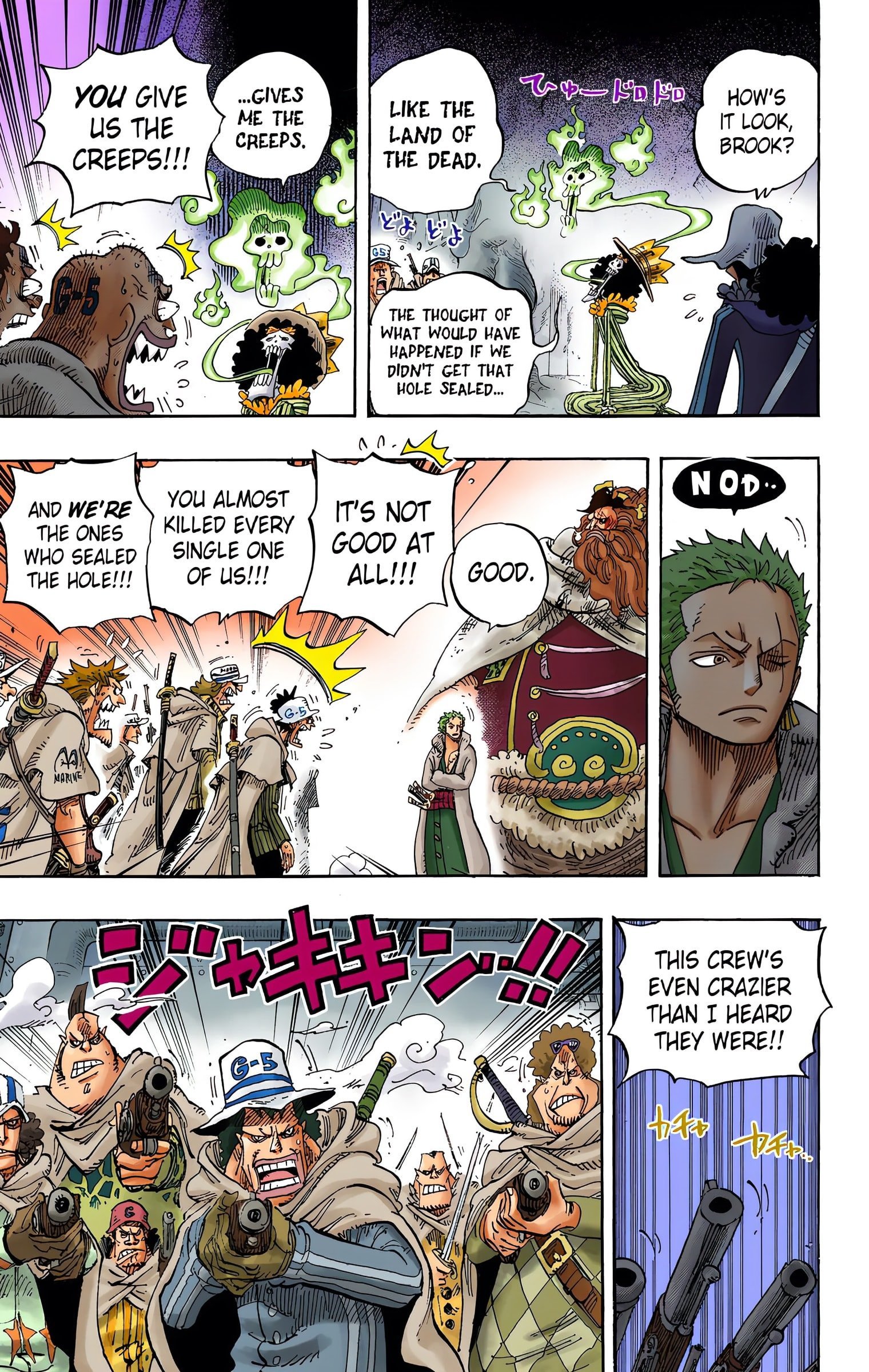 One Piece Colored Manga