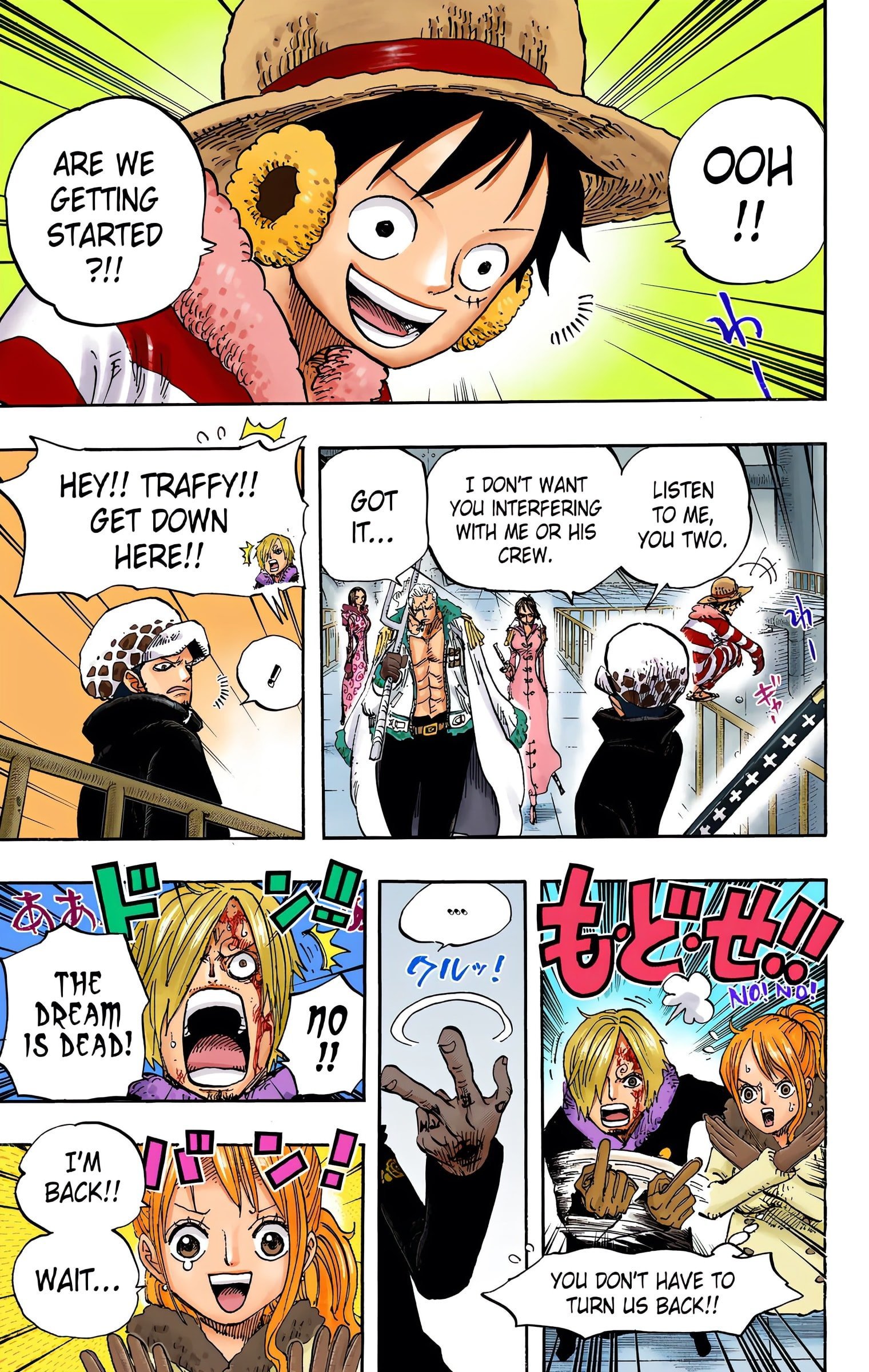 One Piece Colored Manga