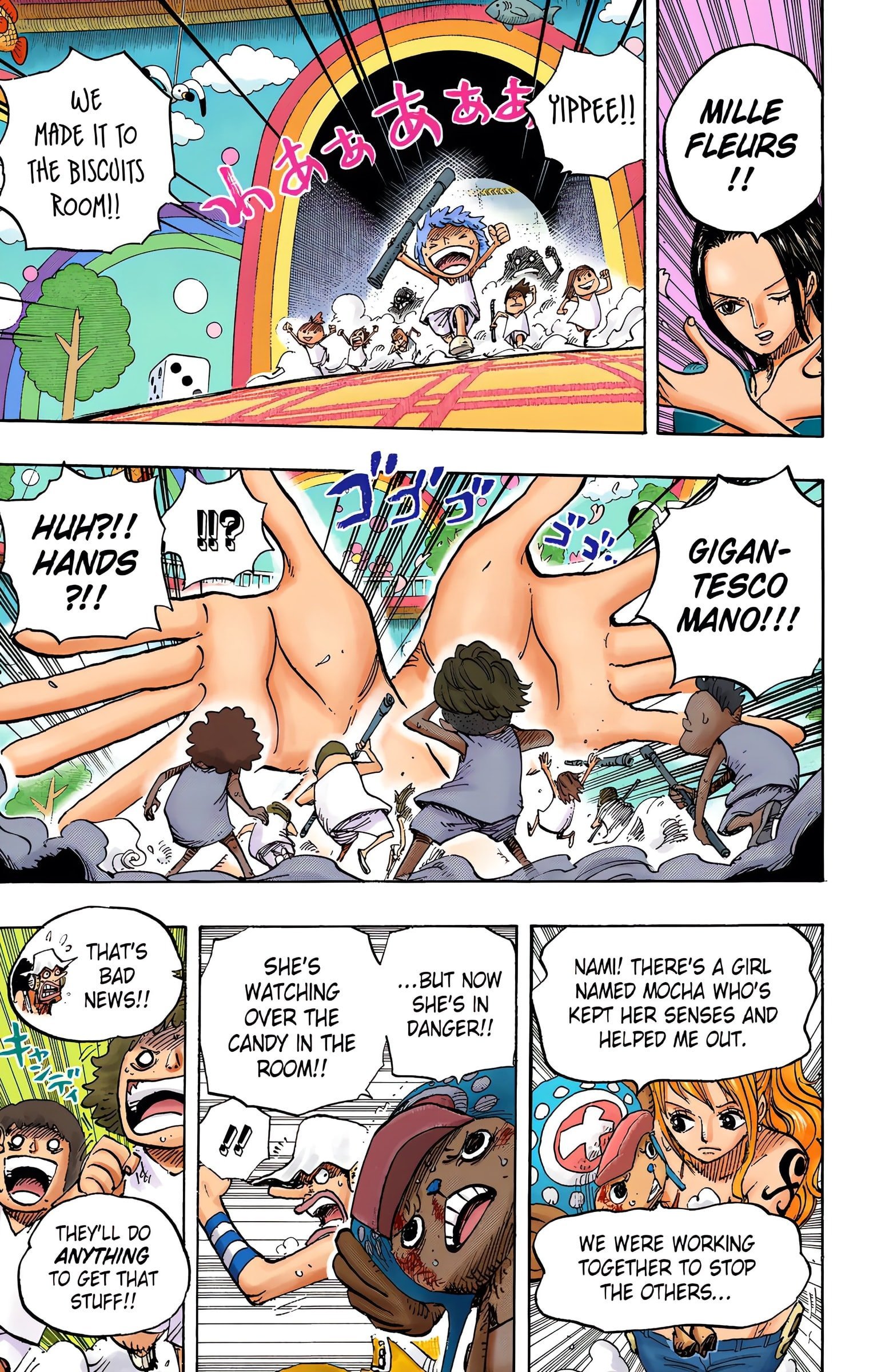 One Piece Colored Manga