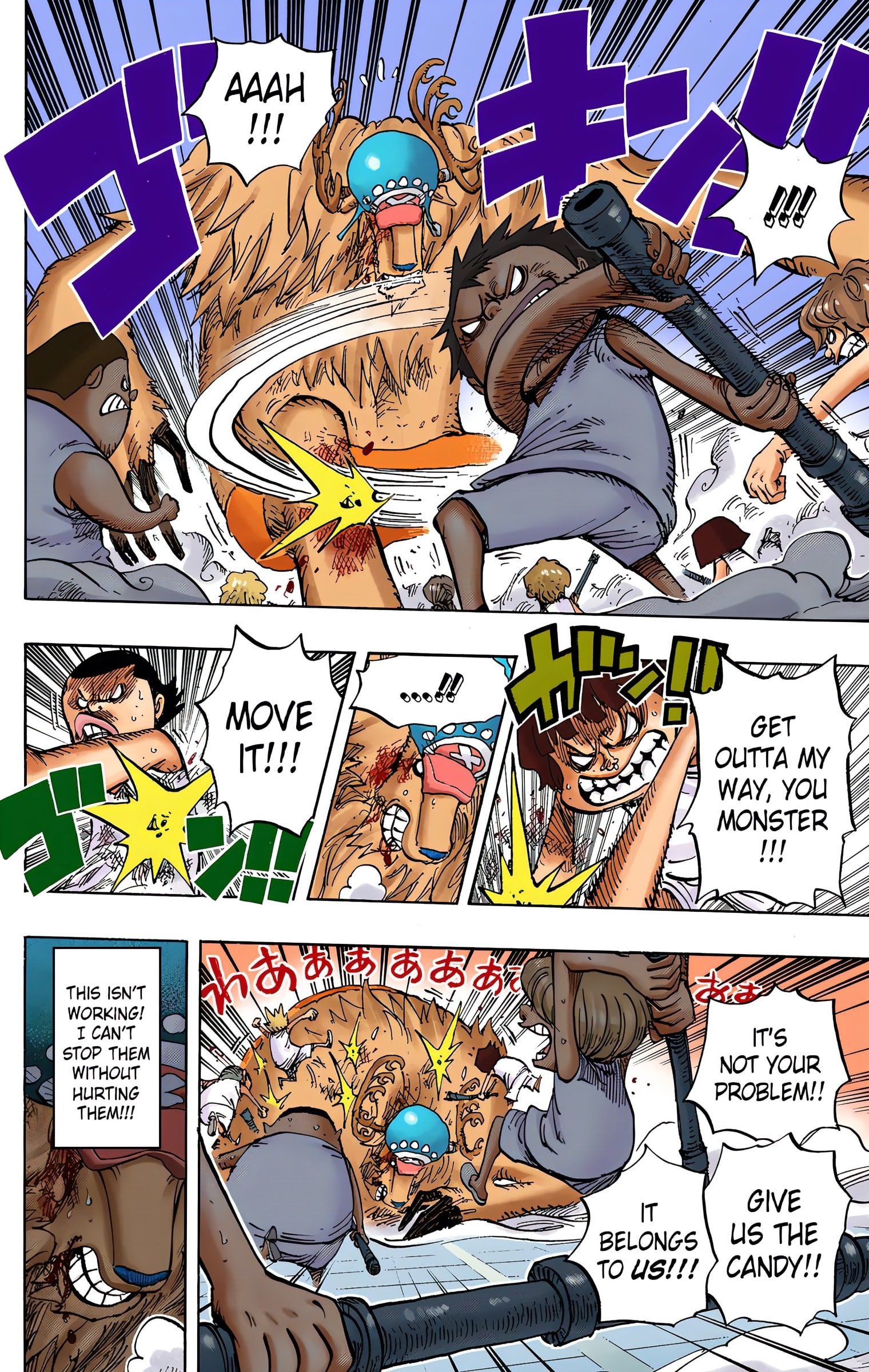 One Piece Colored Manga