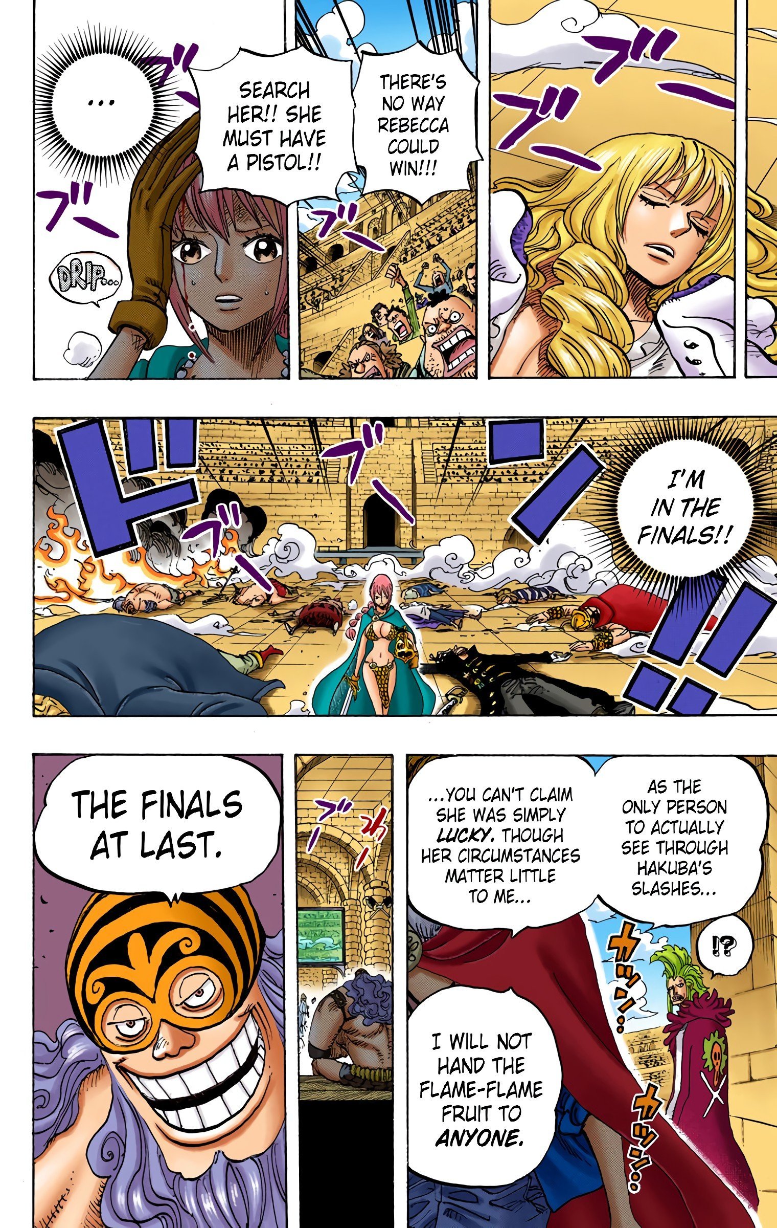 One Piece Colored Manga