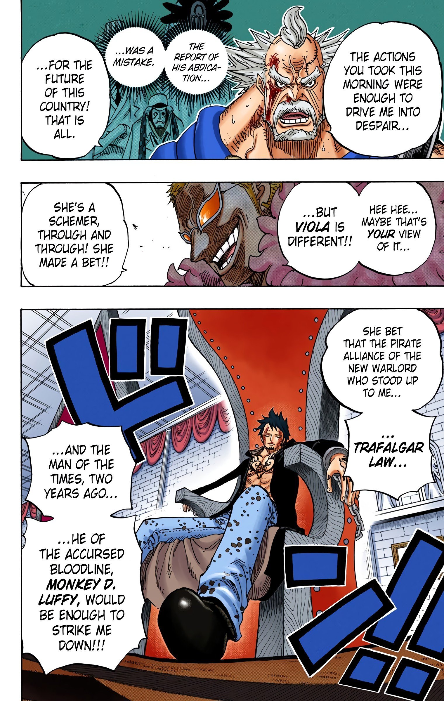 One Piece Colored Manga