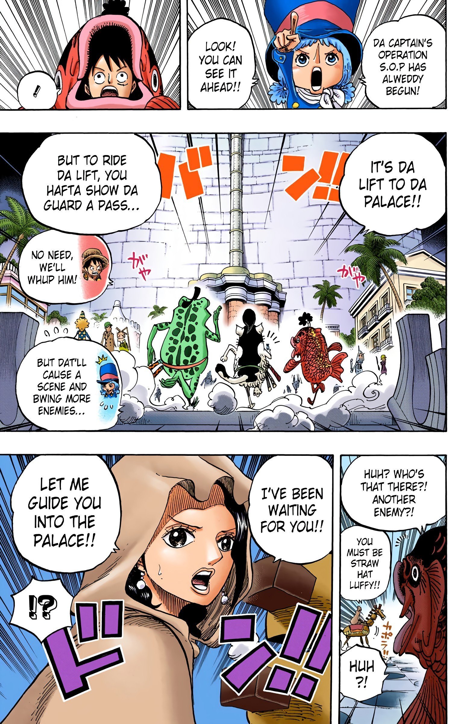 One Piece Colored Manga