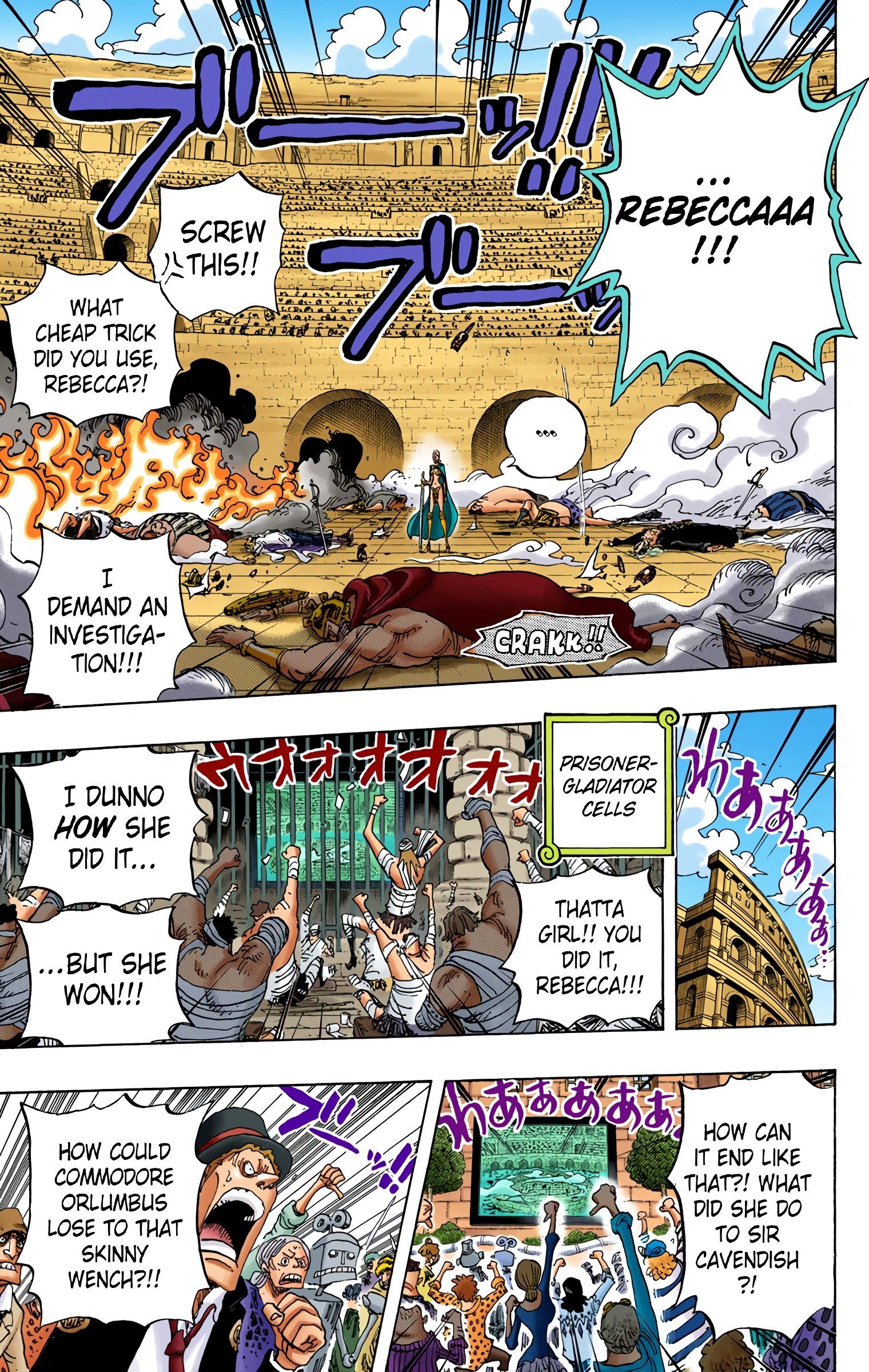 One Piece Colored Manga