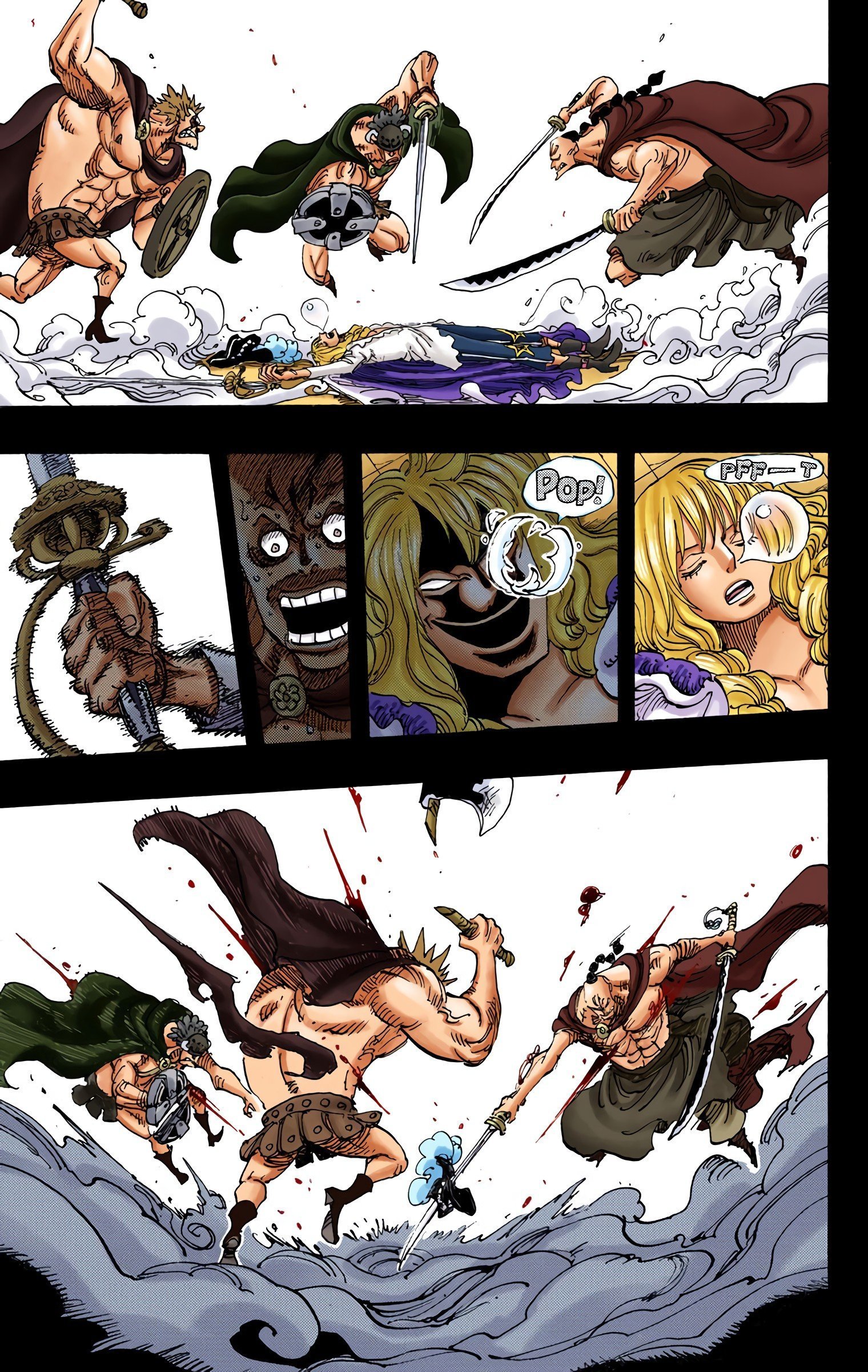 One Piece Colored Manga