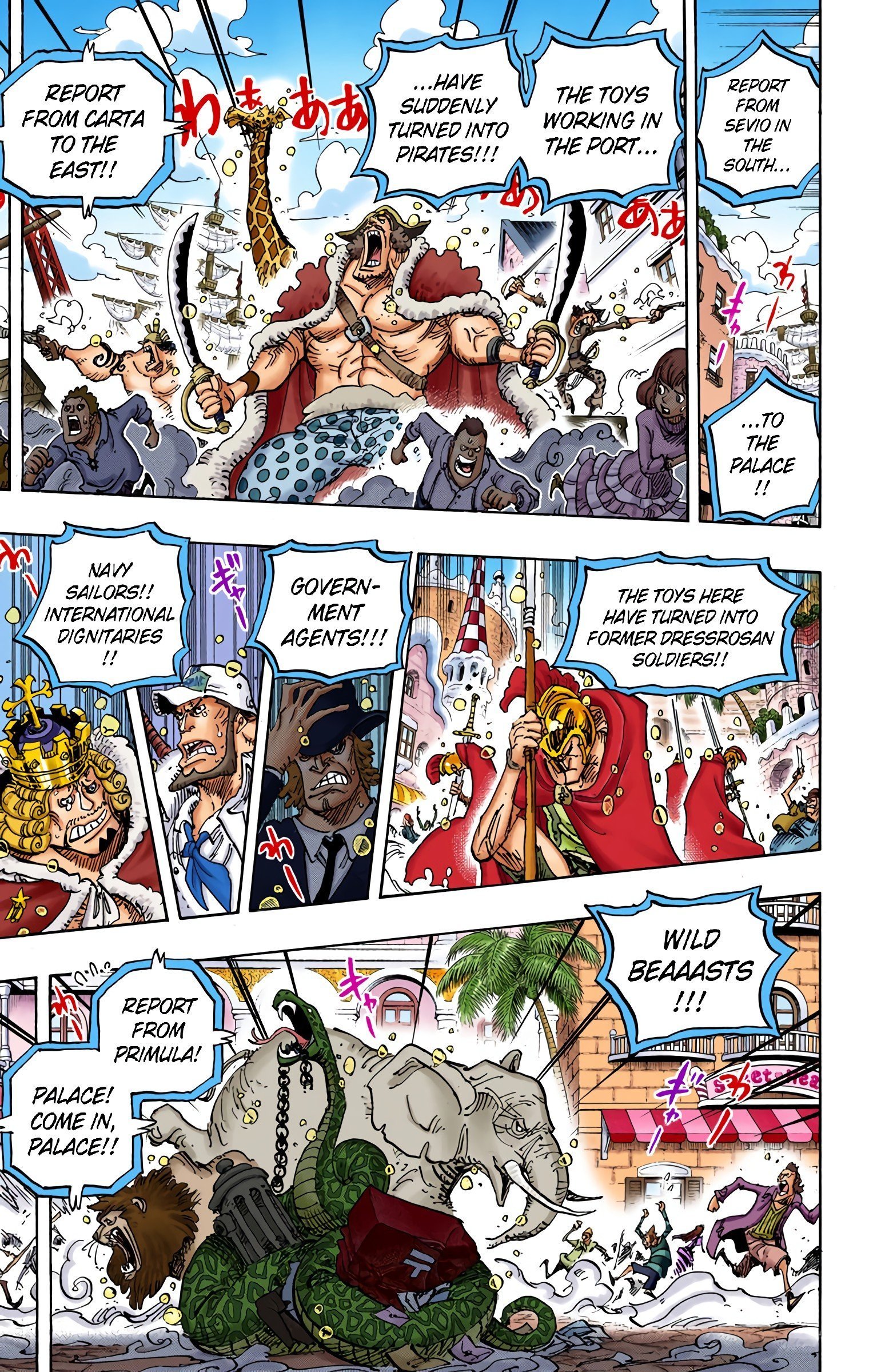 One Piece Colored Manga