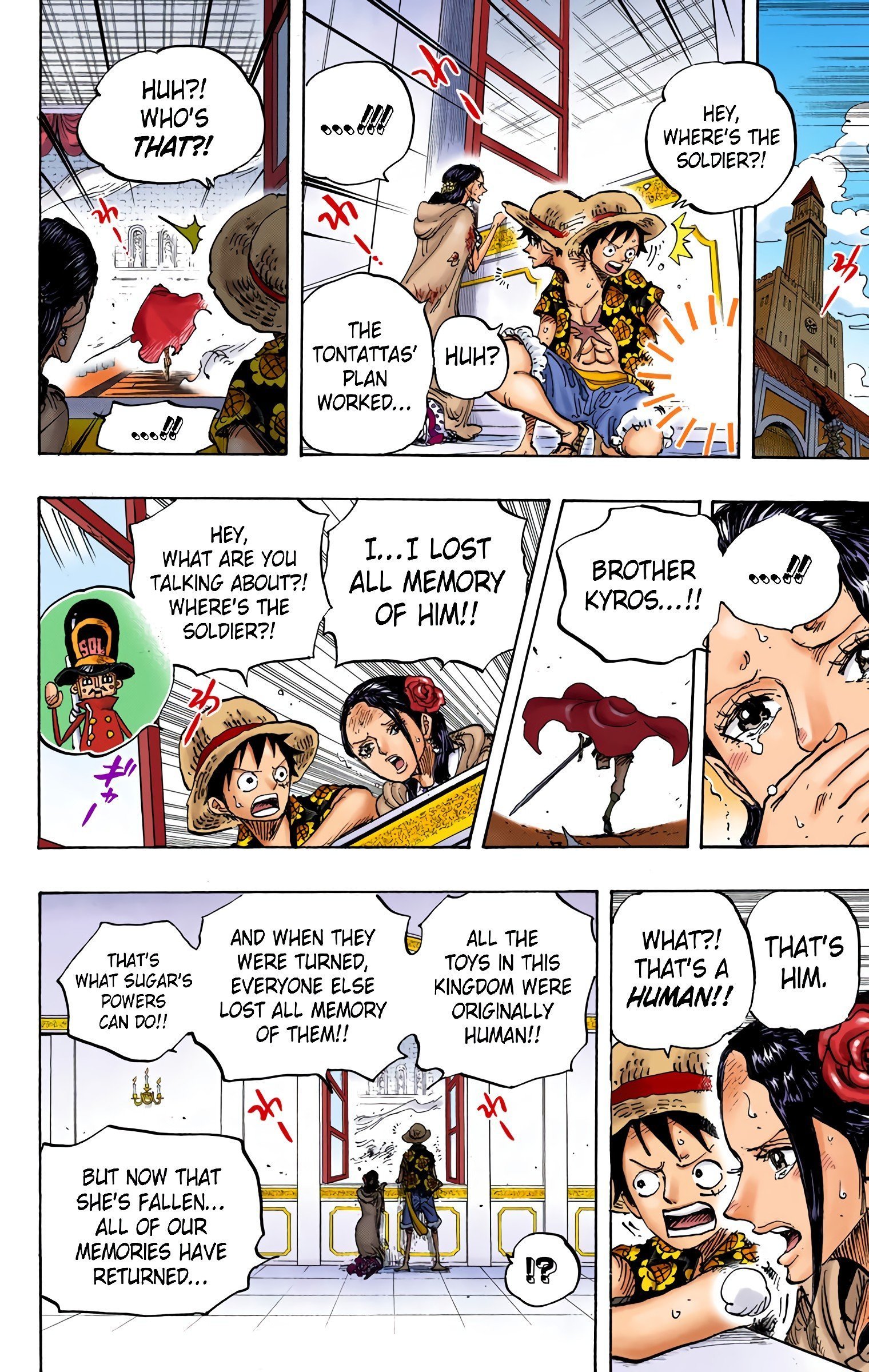 One Piece Colored Manga