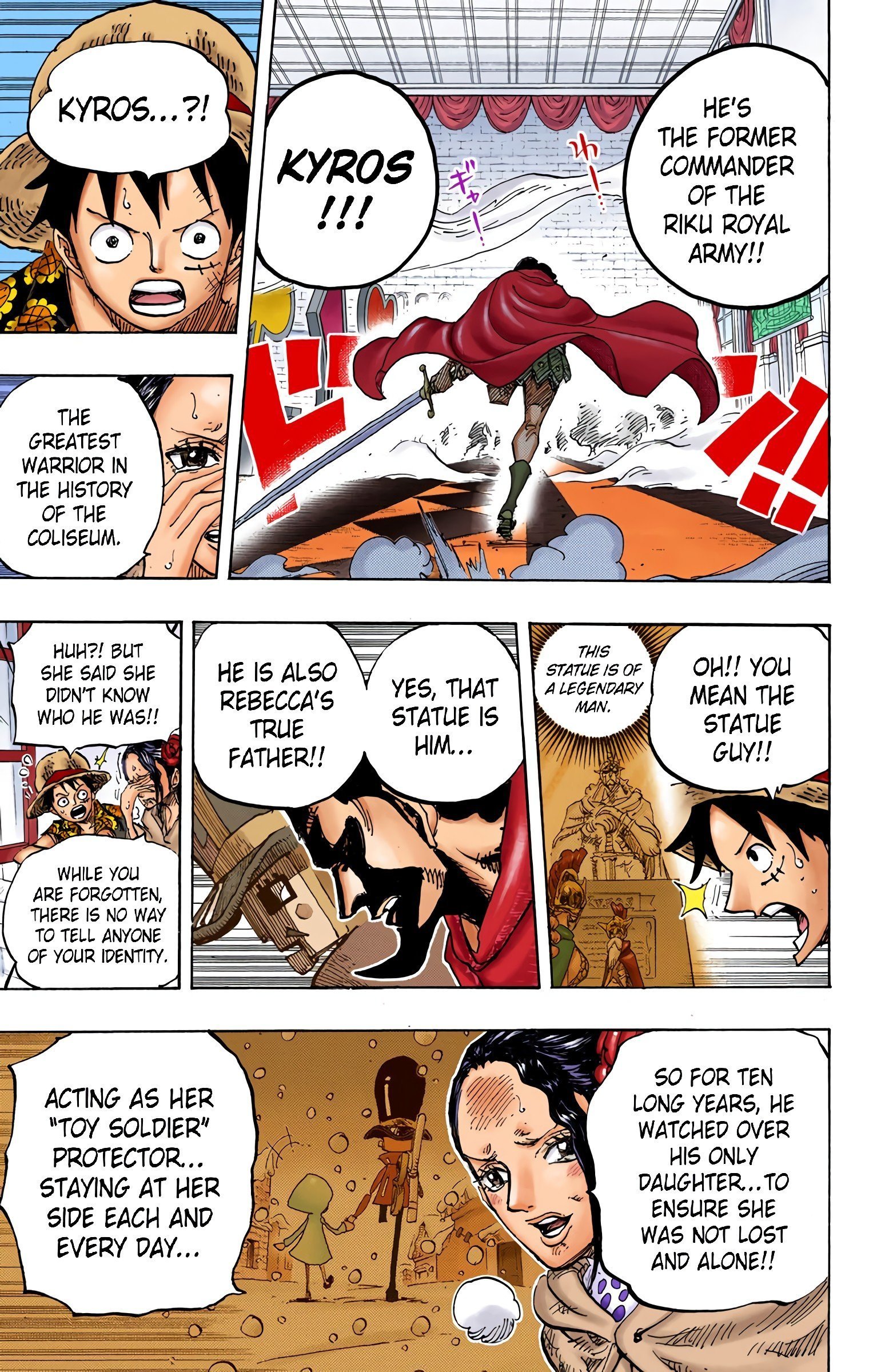 One Piece Colored Manga