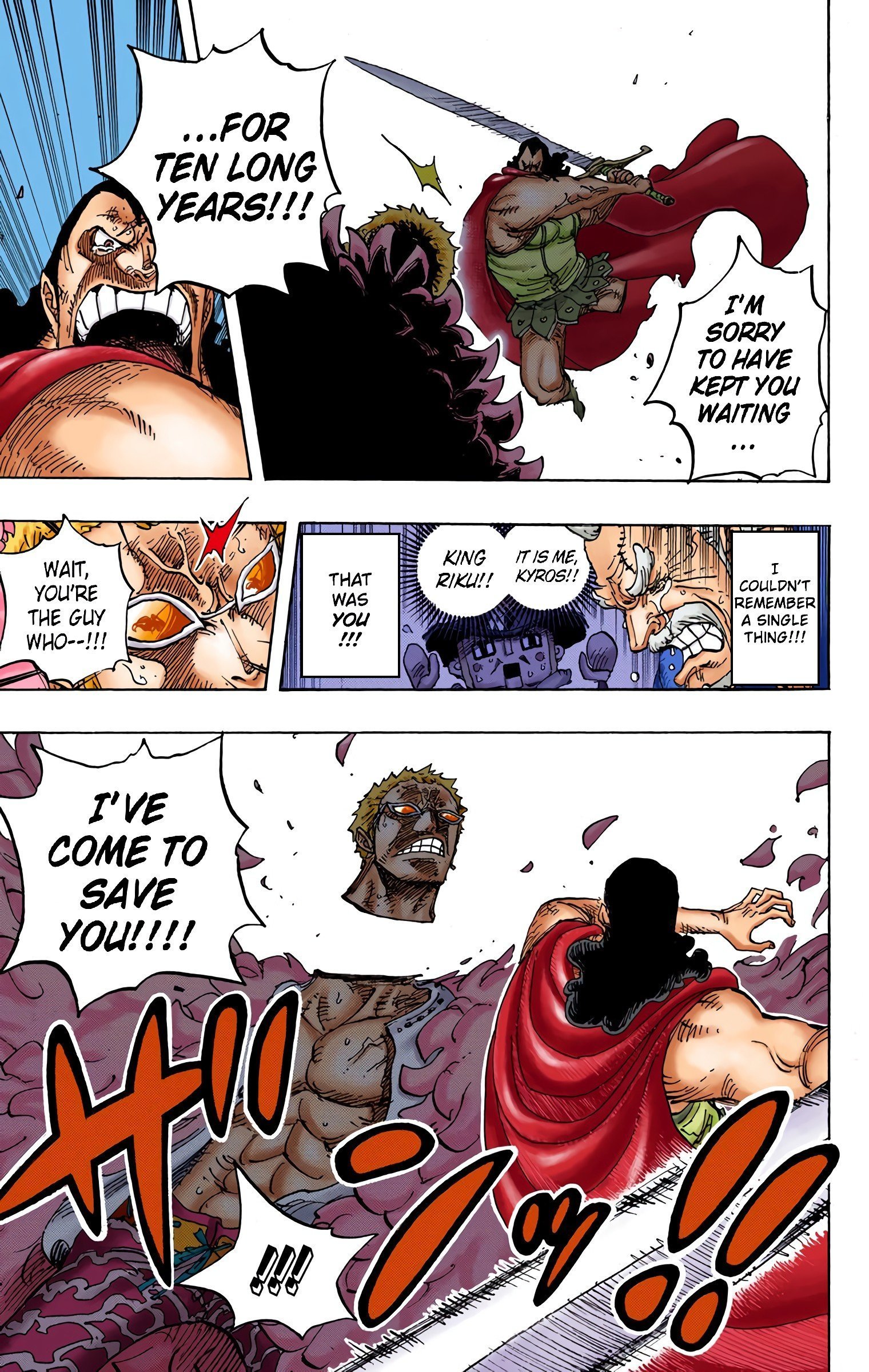 One Piece Colored Manga