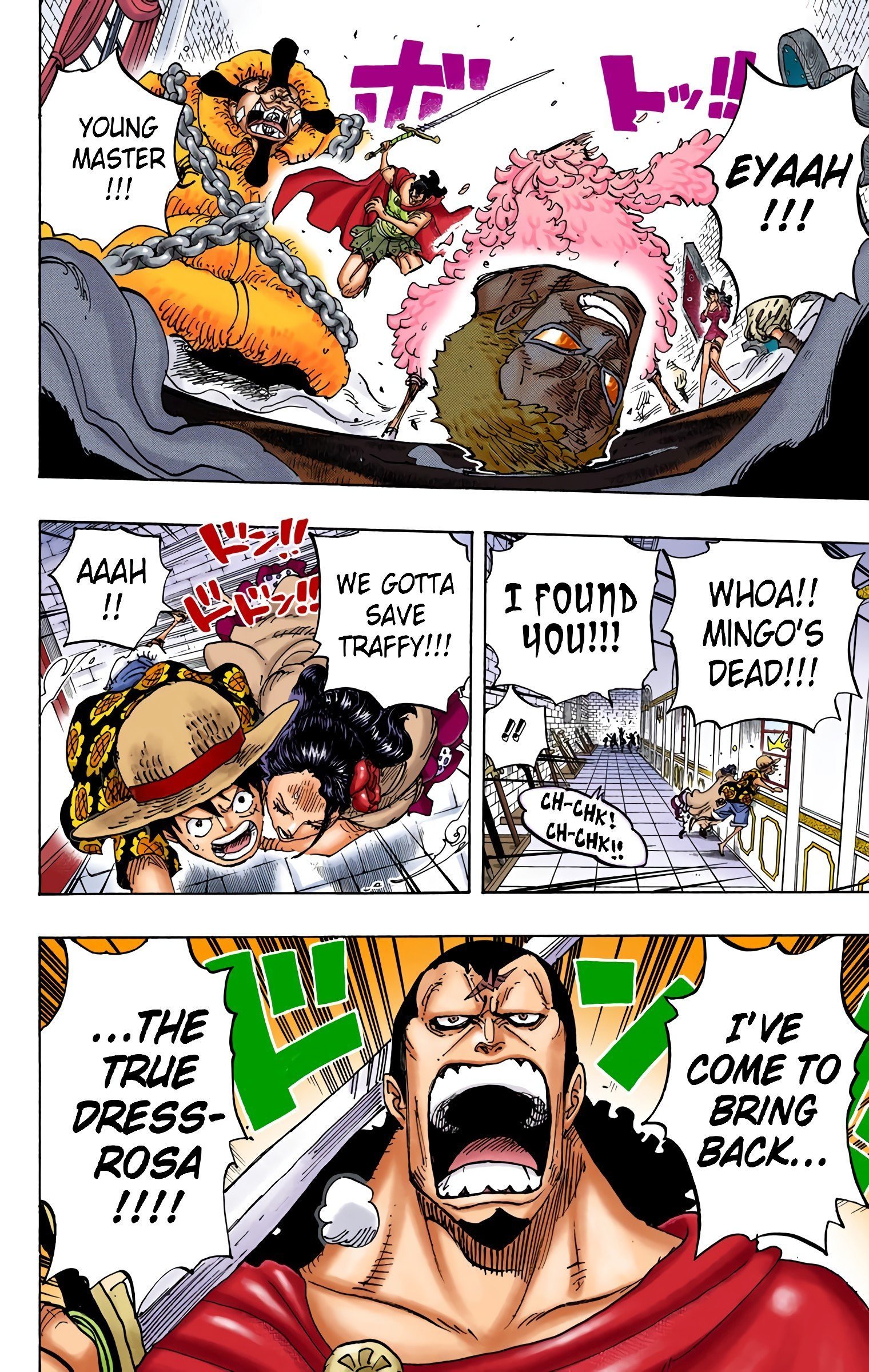 One Piece Colored Manga