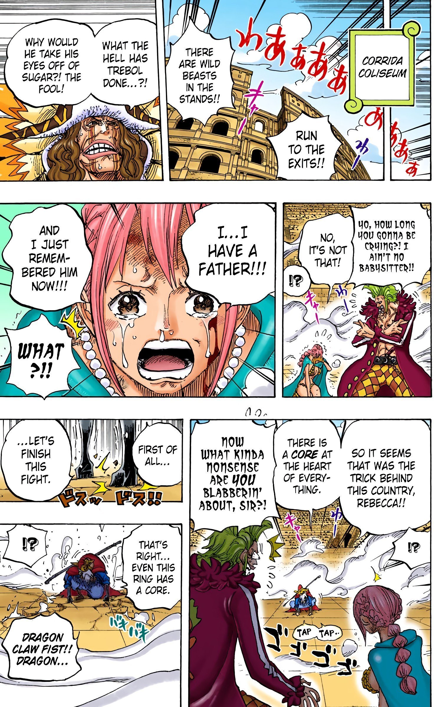 One Piece Colored Manga