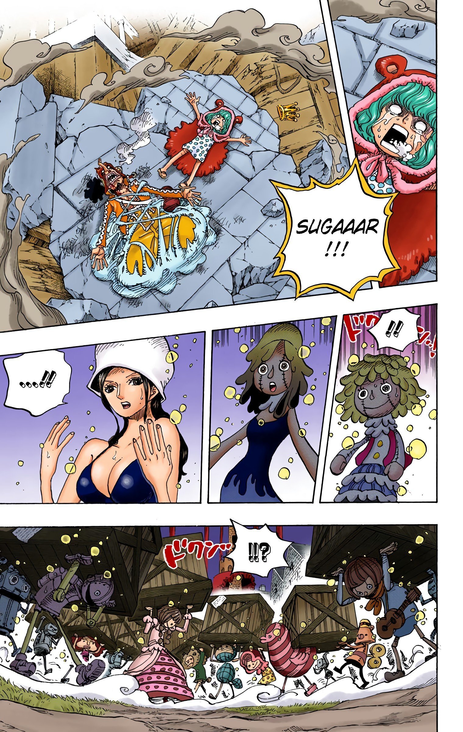 One Piece Colored Manga