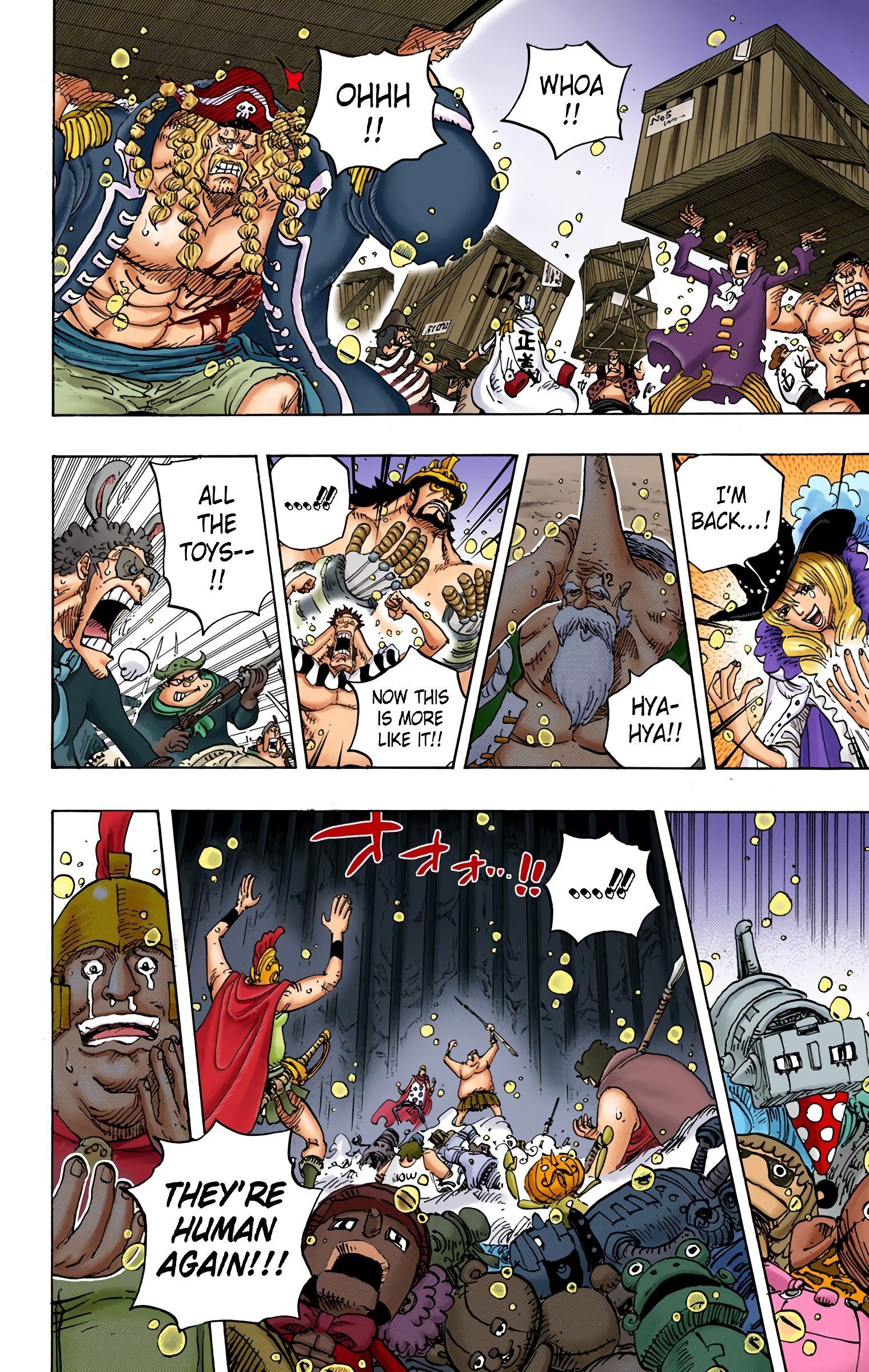 One Piece Colored Manga