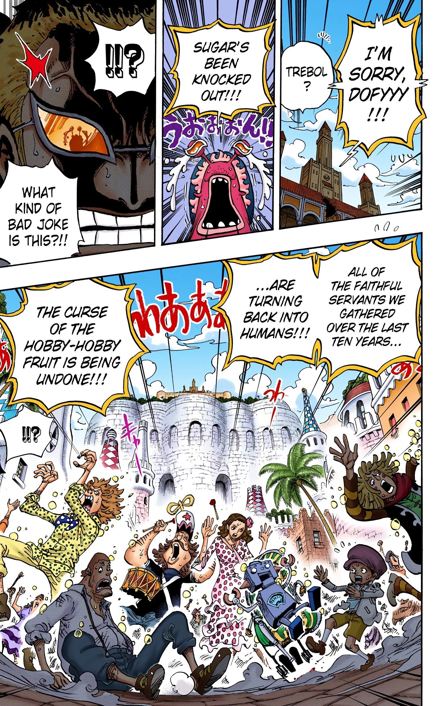 One Piece Colored Manga