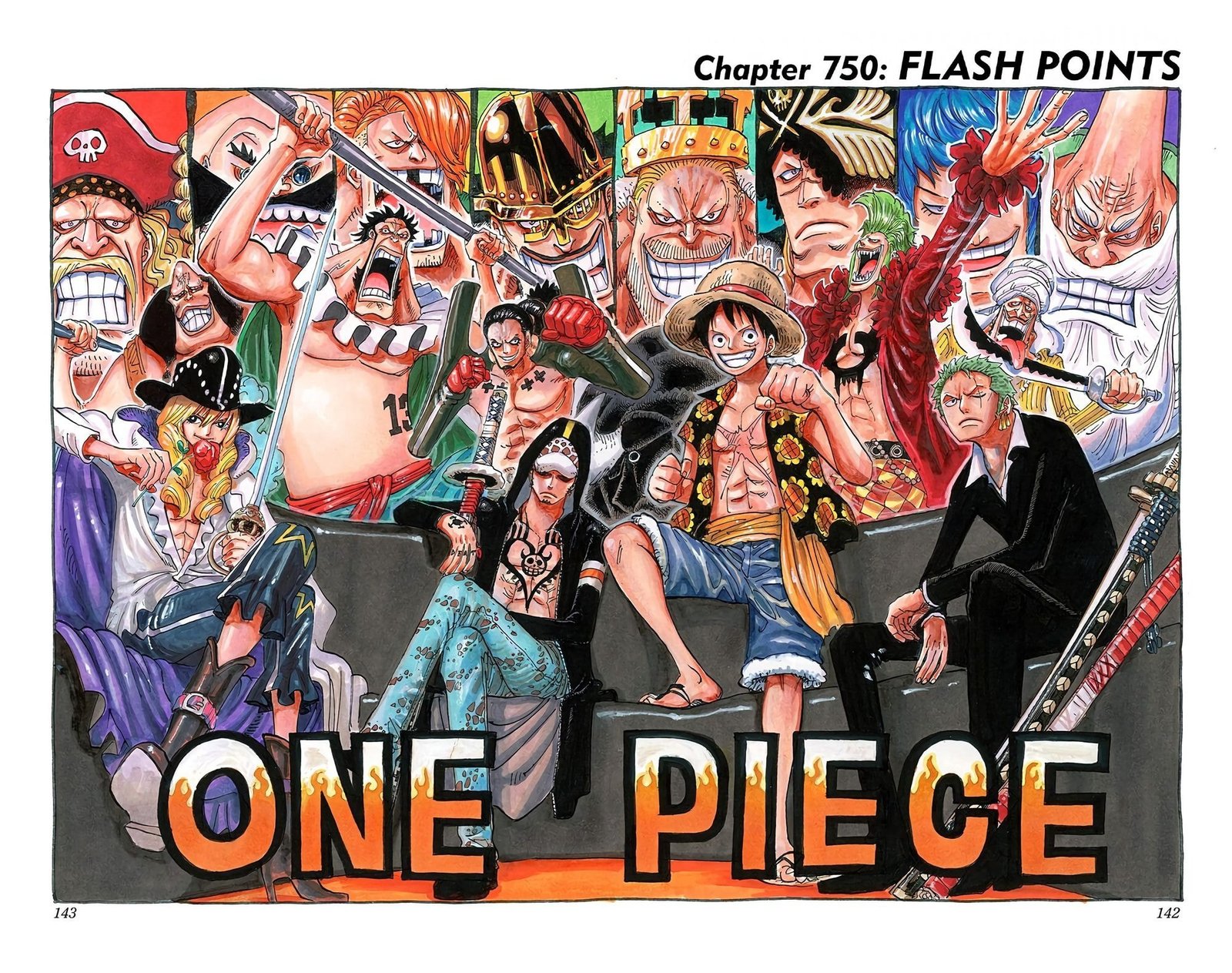 One Piece Colored Manga