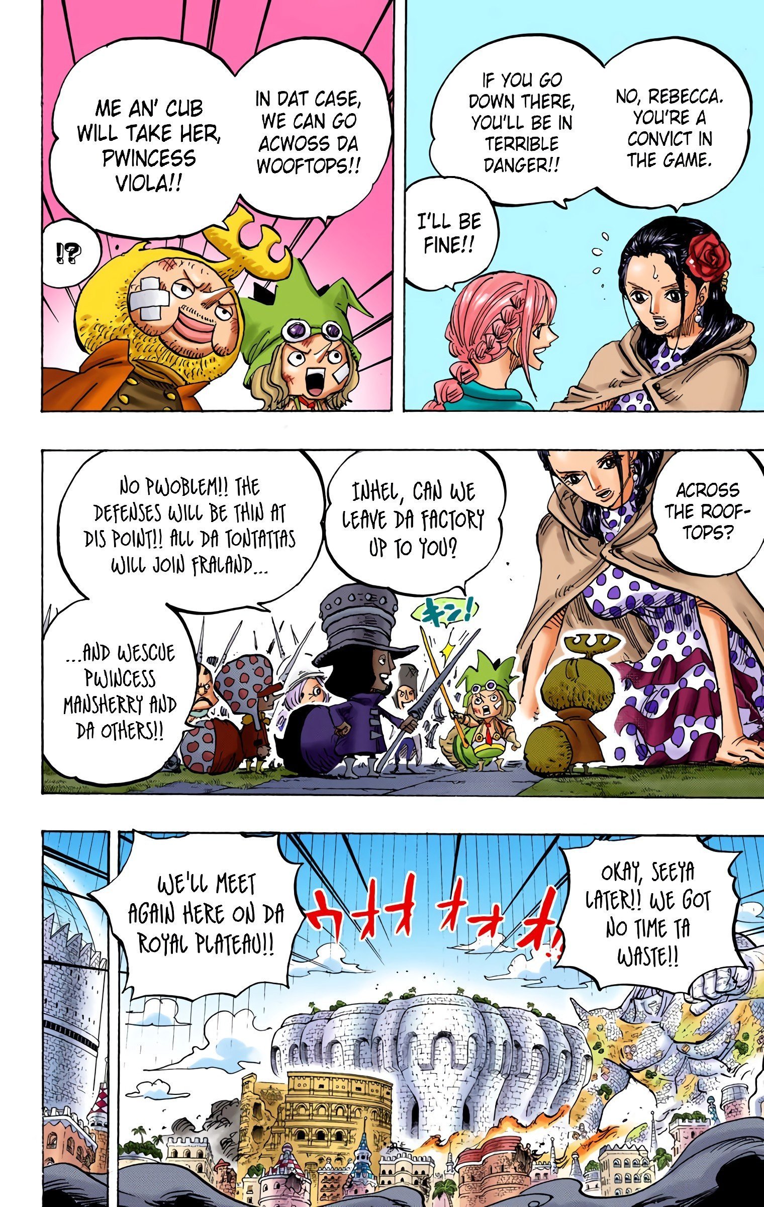 One Piece Colored Manga