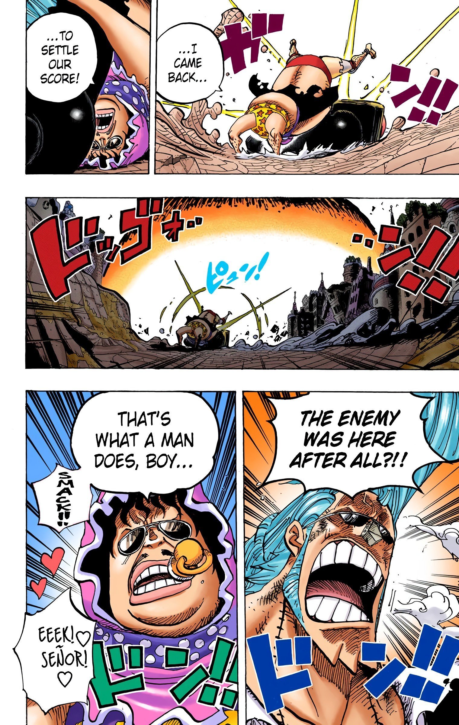 One Piece Colored Manga