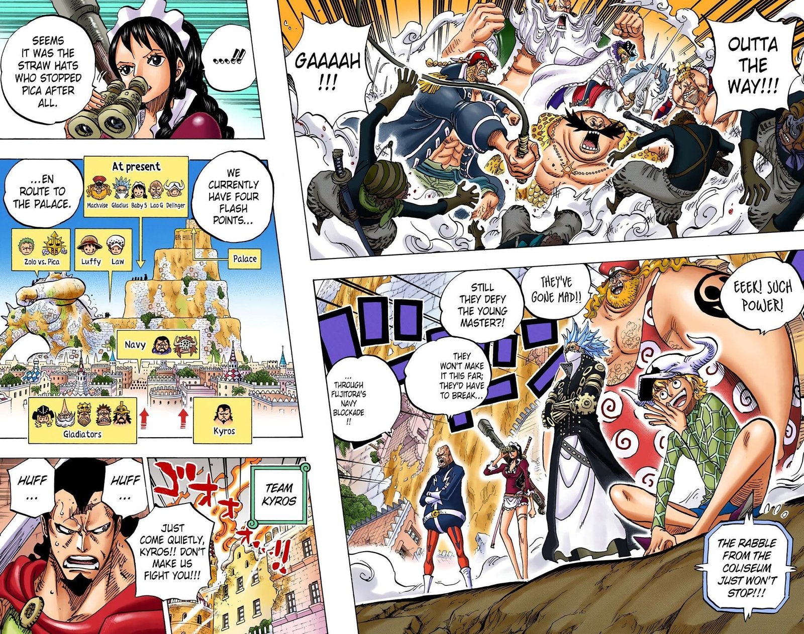 One Piece Colored Manga