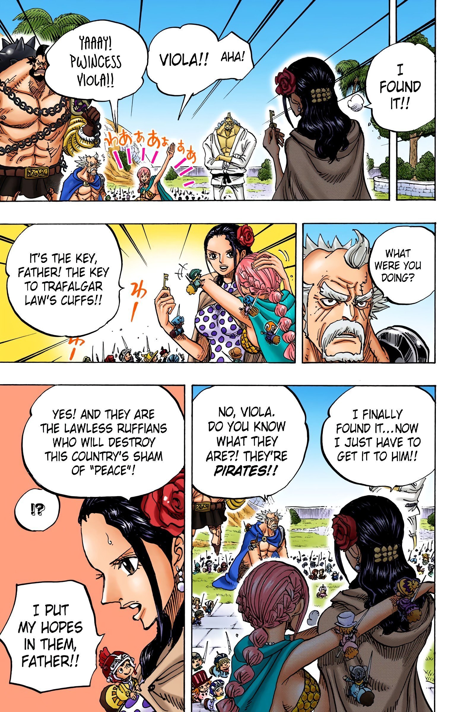 One Piece Colored Manga