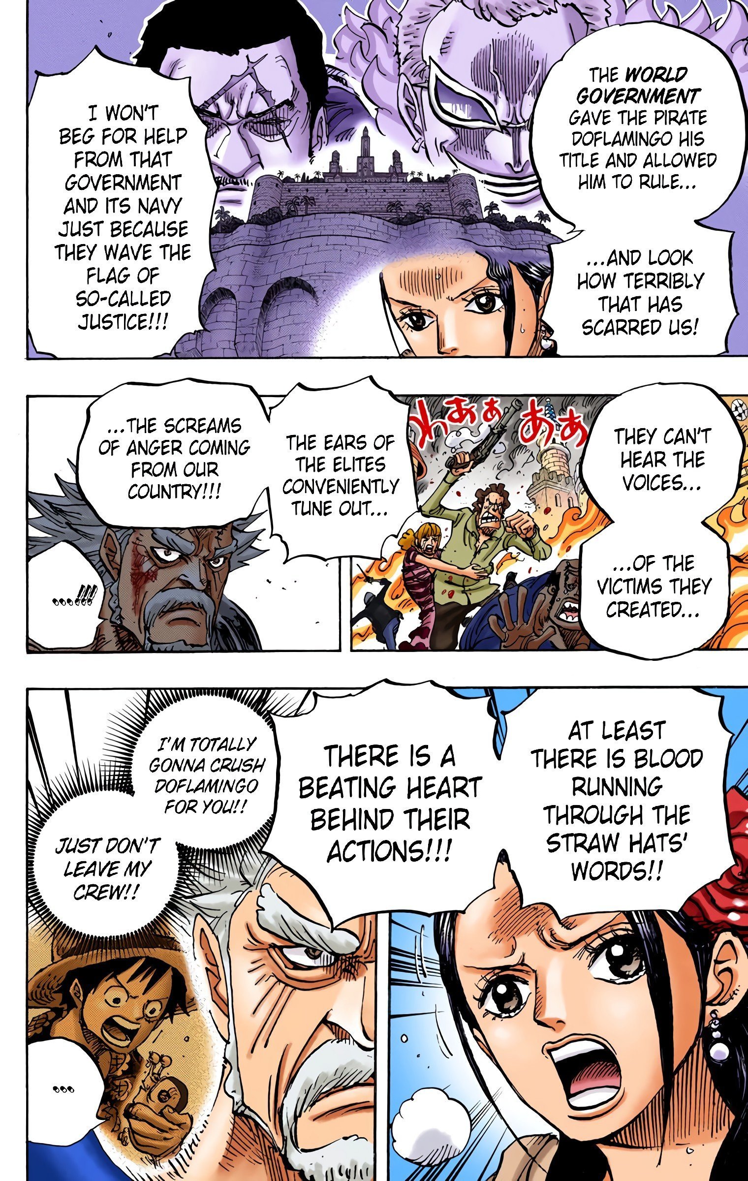 One Piece Colored Manga