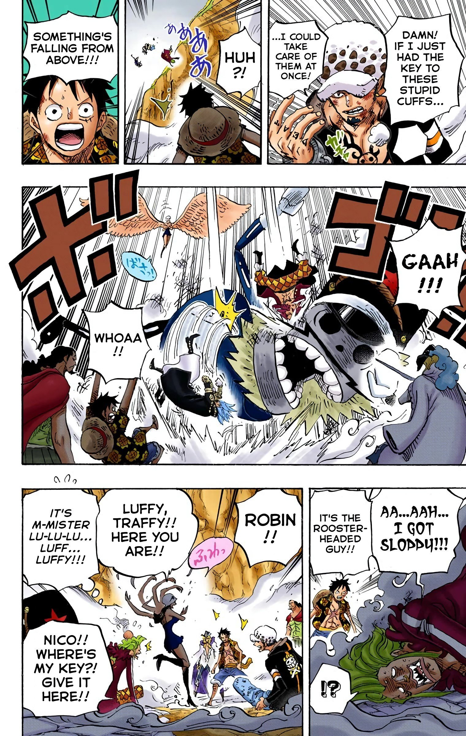 One Piece Colored Manga