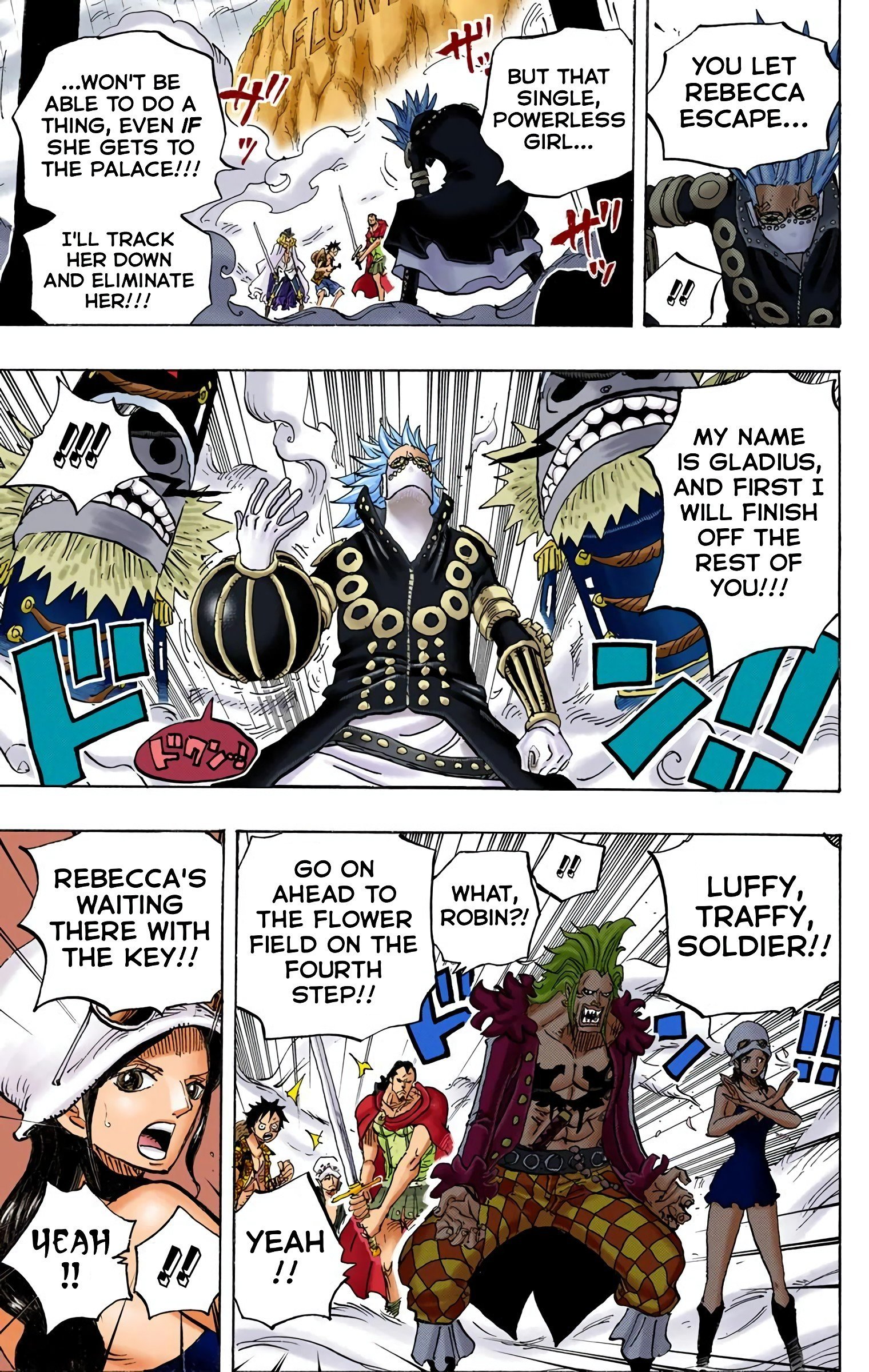 One Piece Colored Manga