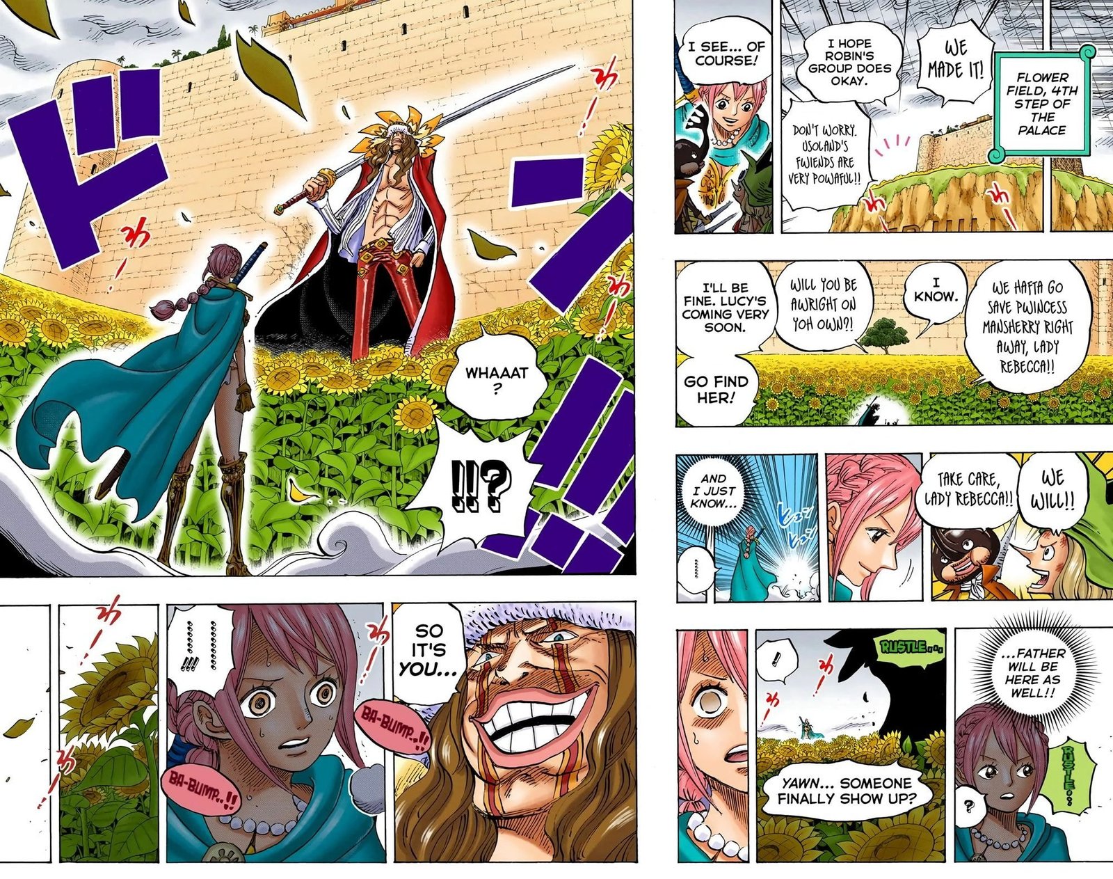 One Piece Colored Manga