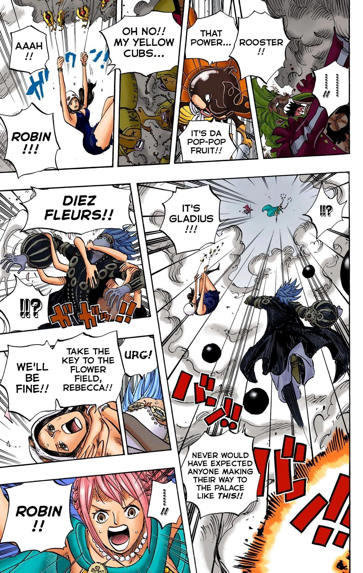 One Piece Colored Manga