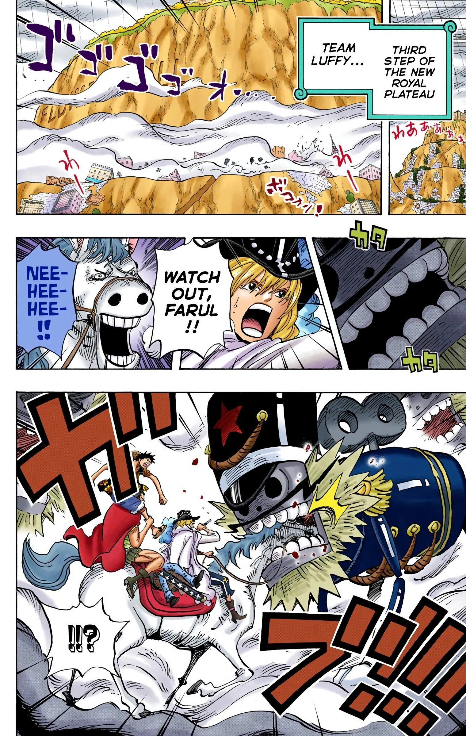 One Piece Colored Manga