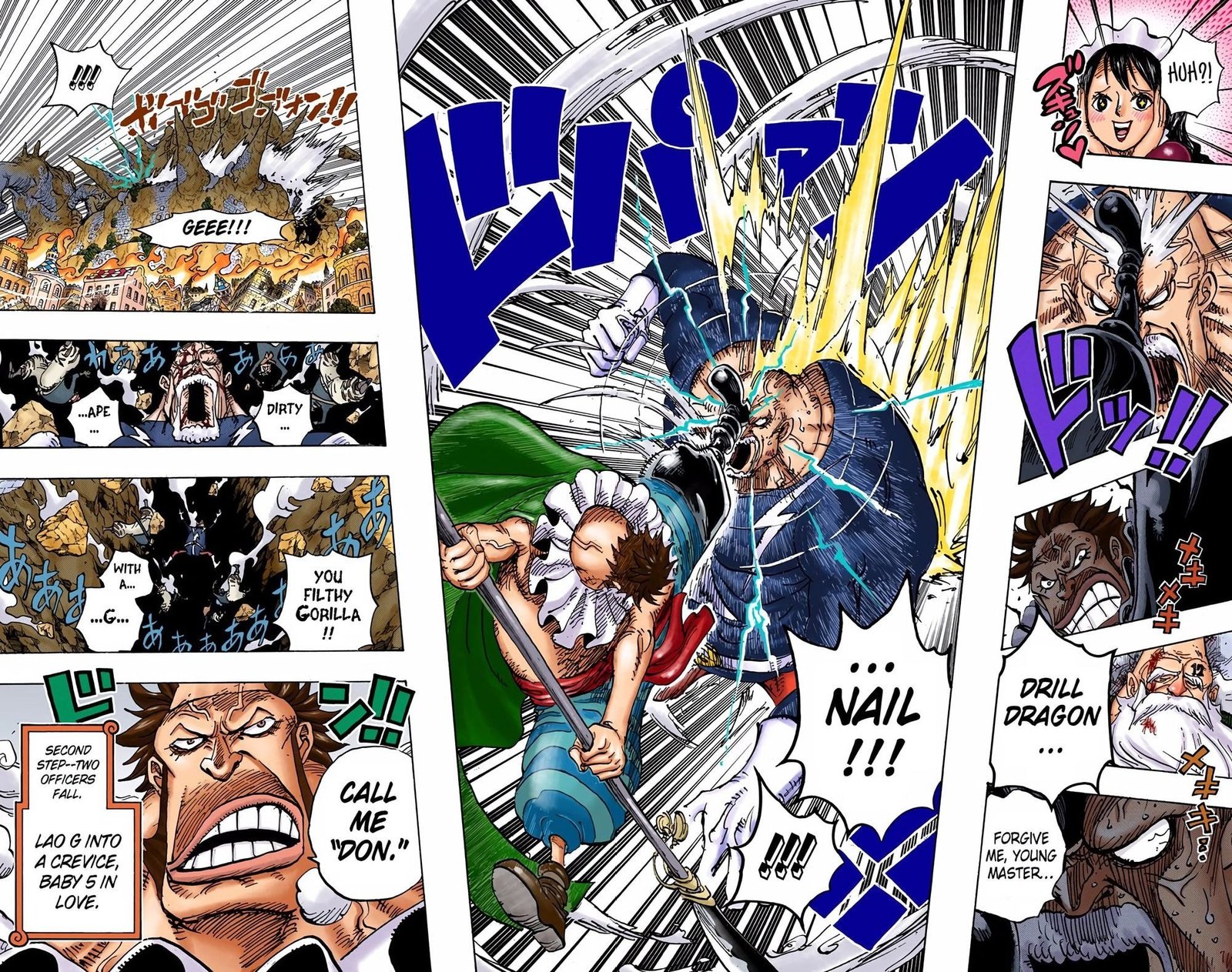 One Piece Colored Manga