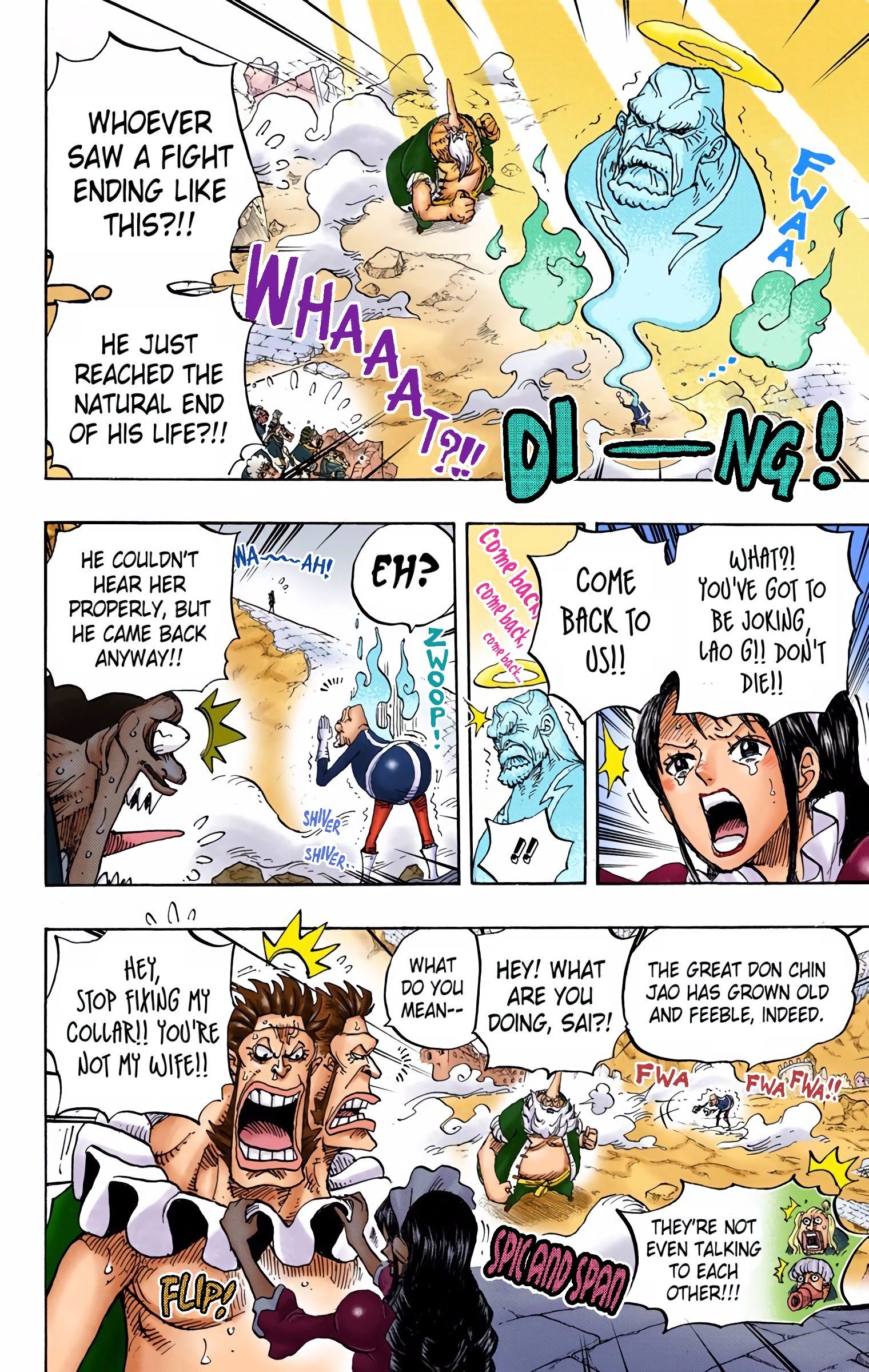 One Piece Colored Manga