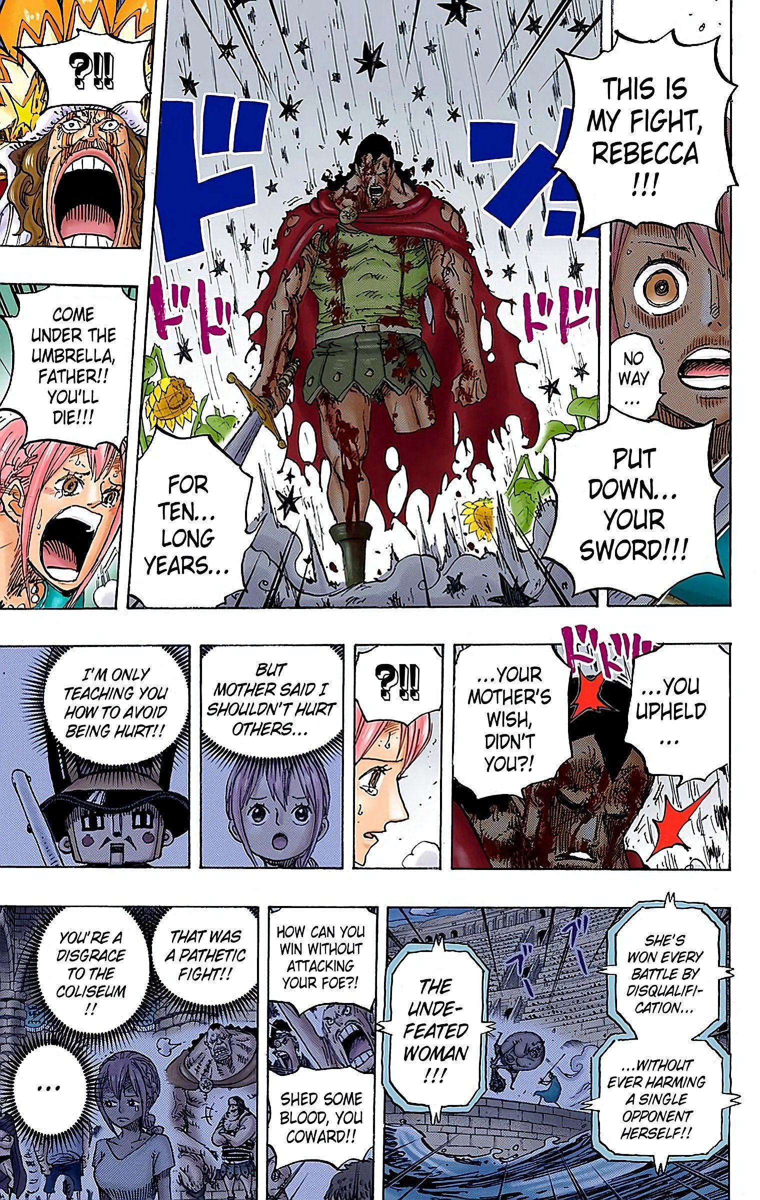 One Piece Colored Manga