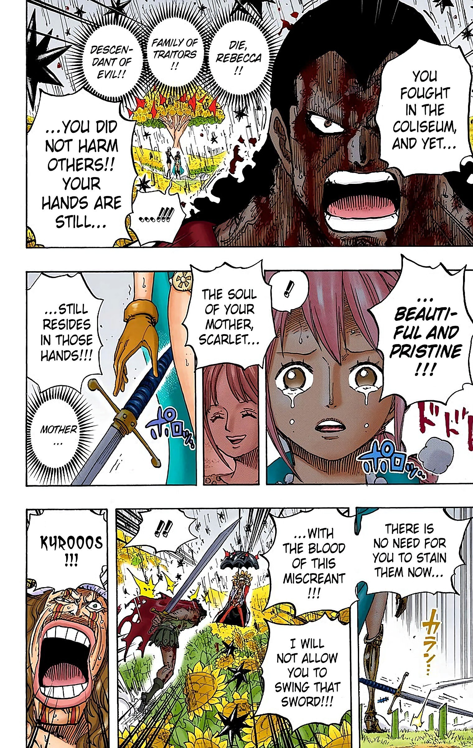 One Piece Colored Manga