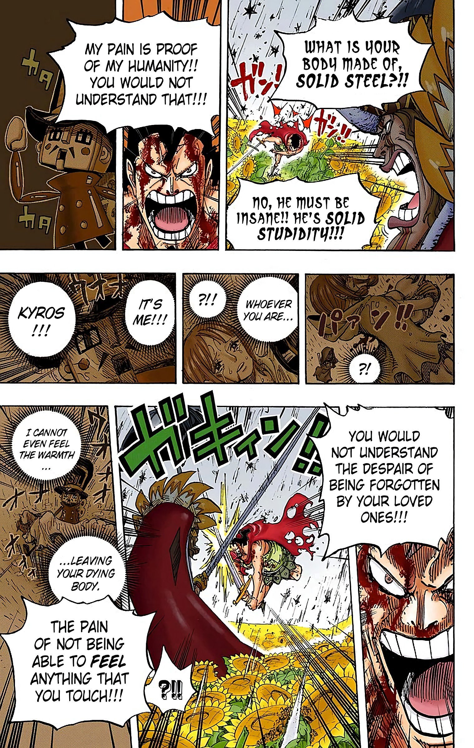 One Piece Colored Manga