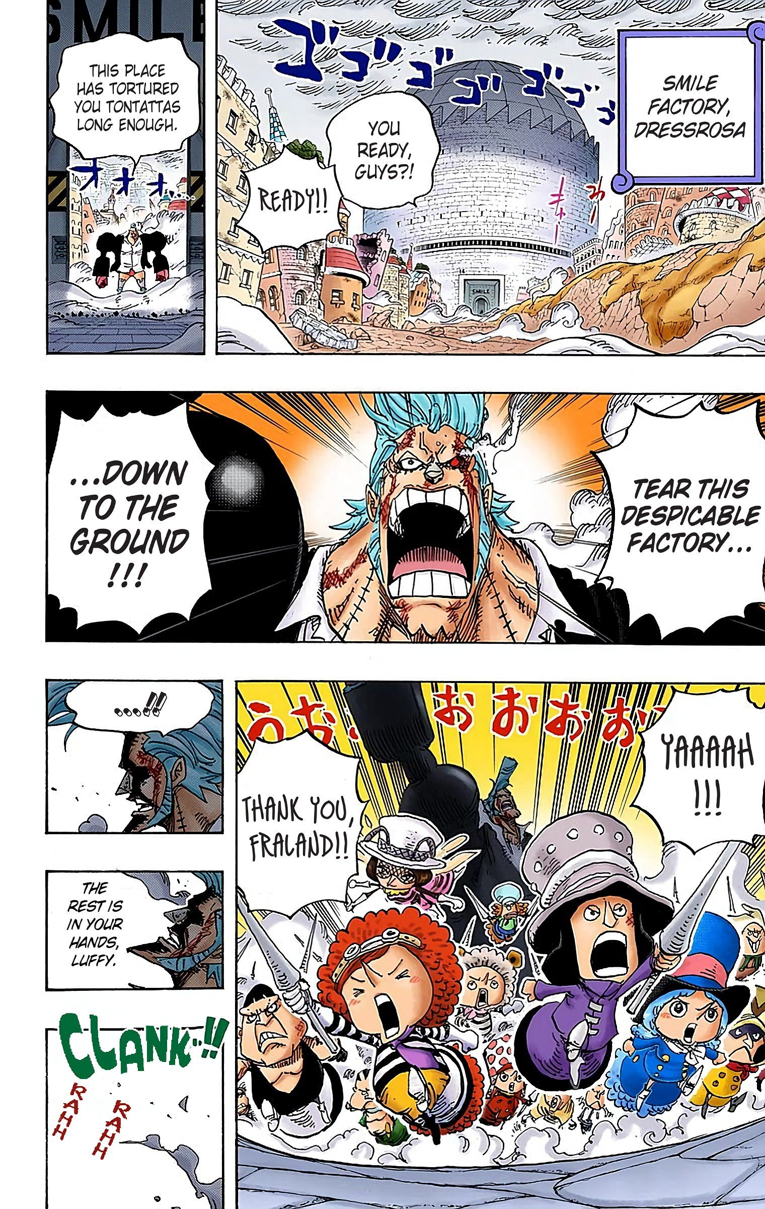 One Piece Colored Manga