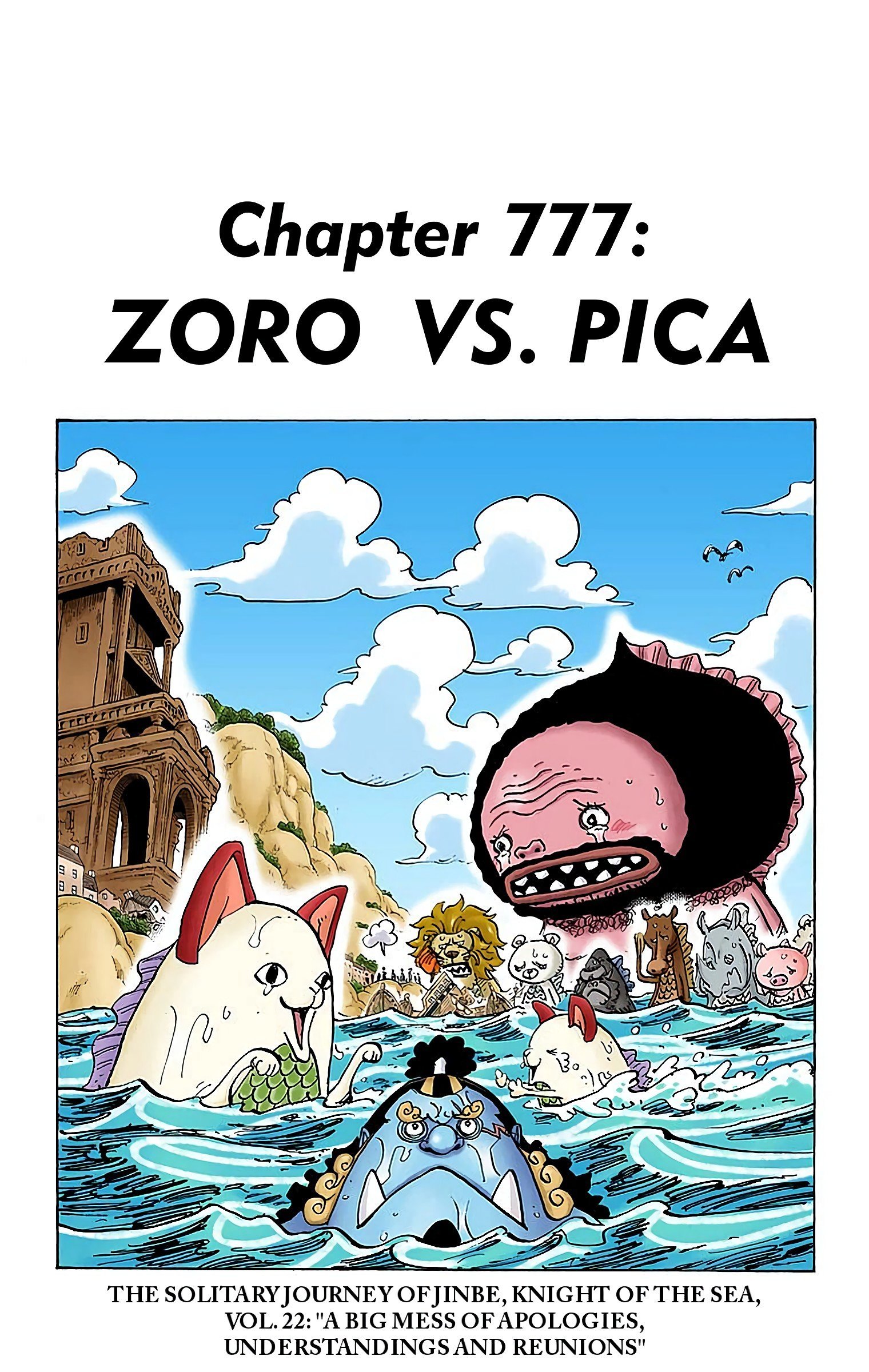 One Piece Colored Manga