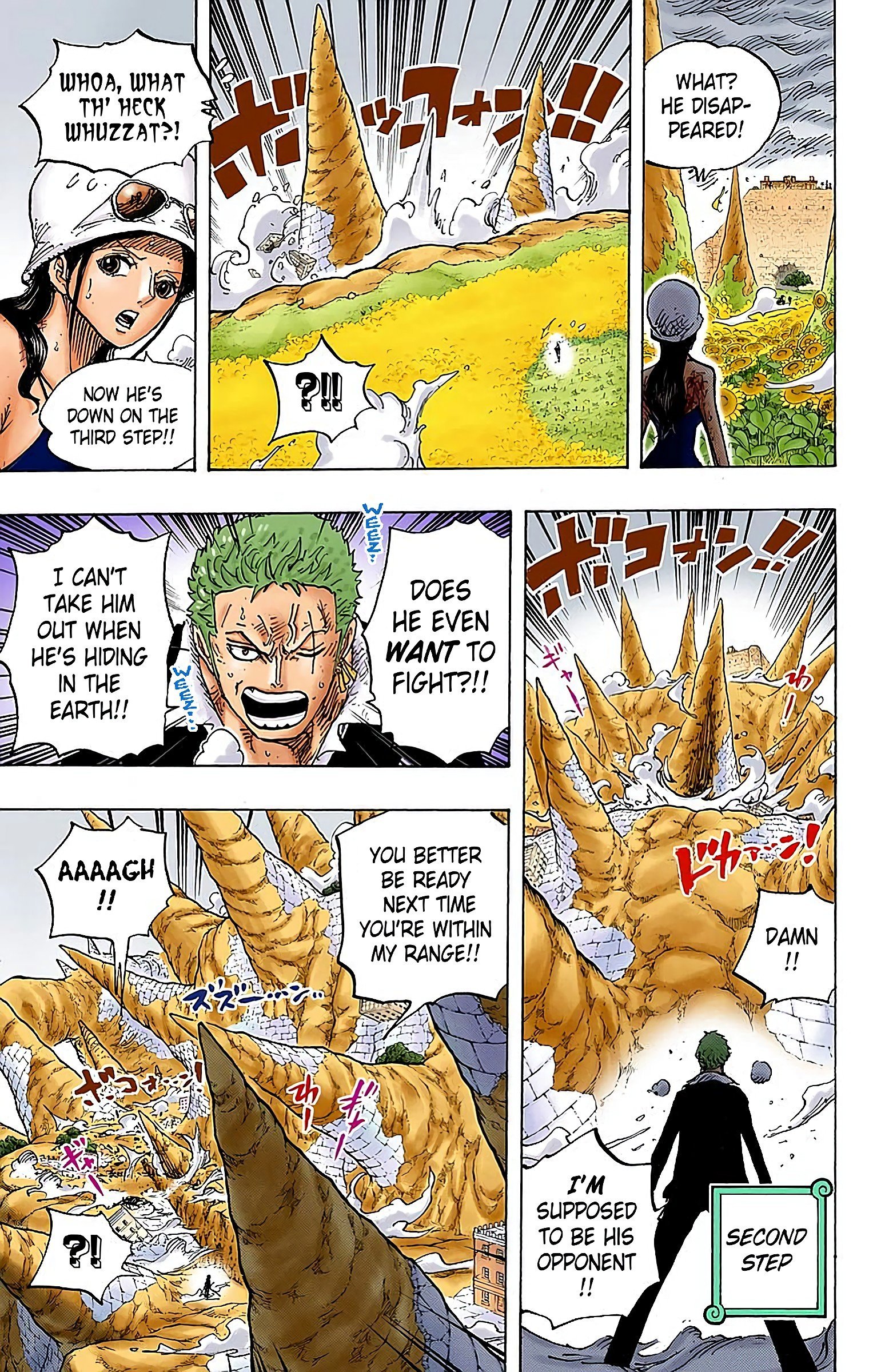 One Piece Colored Manga