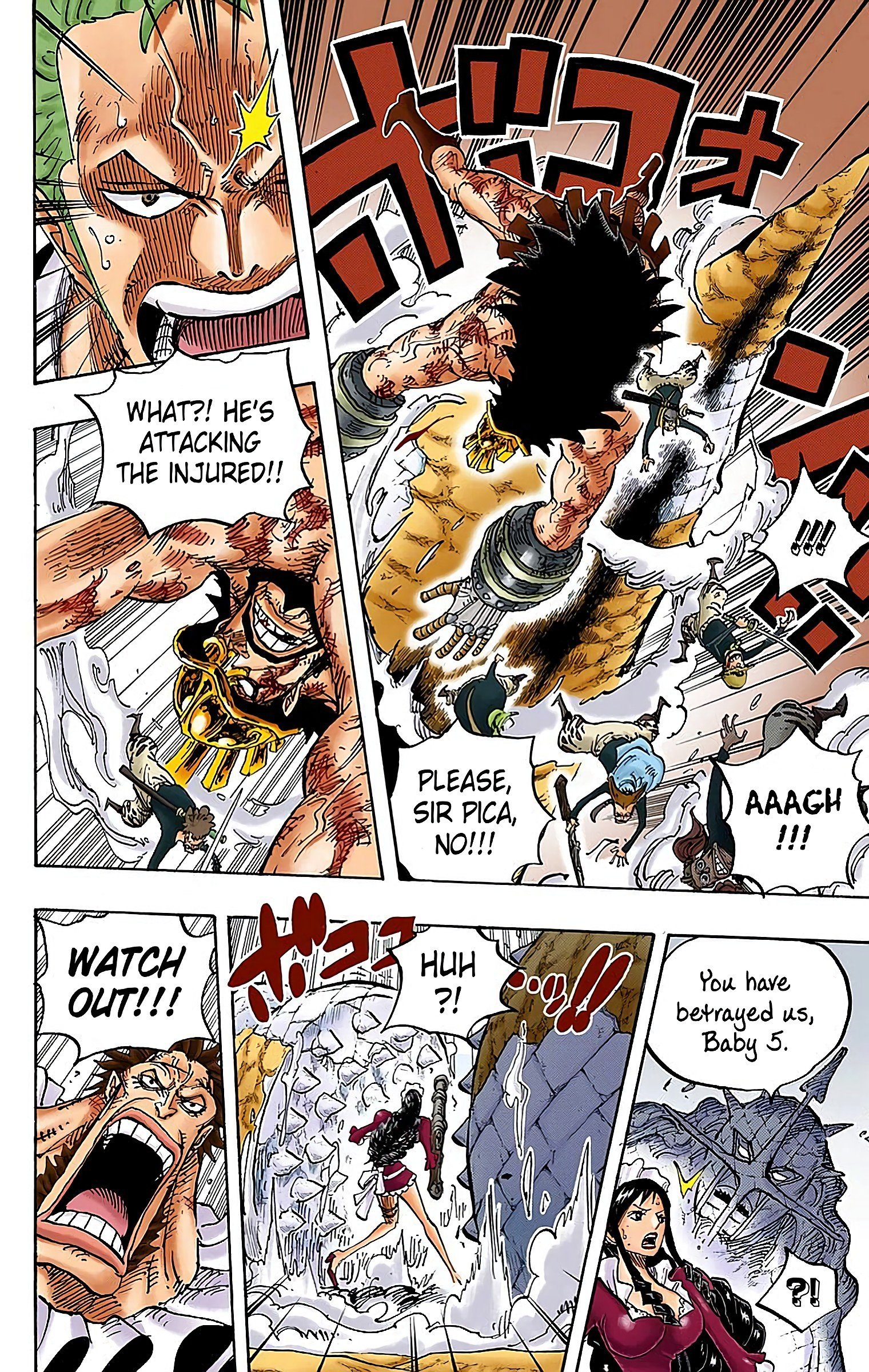 One Piece Colored Manga