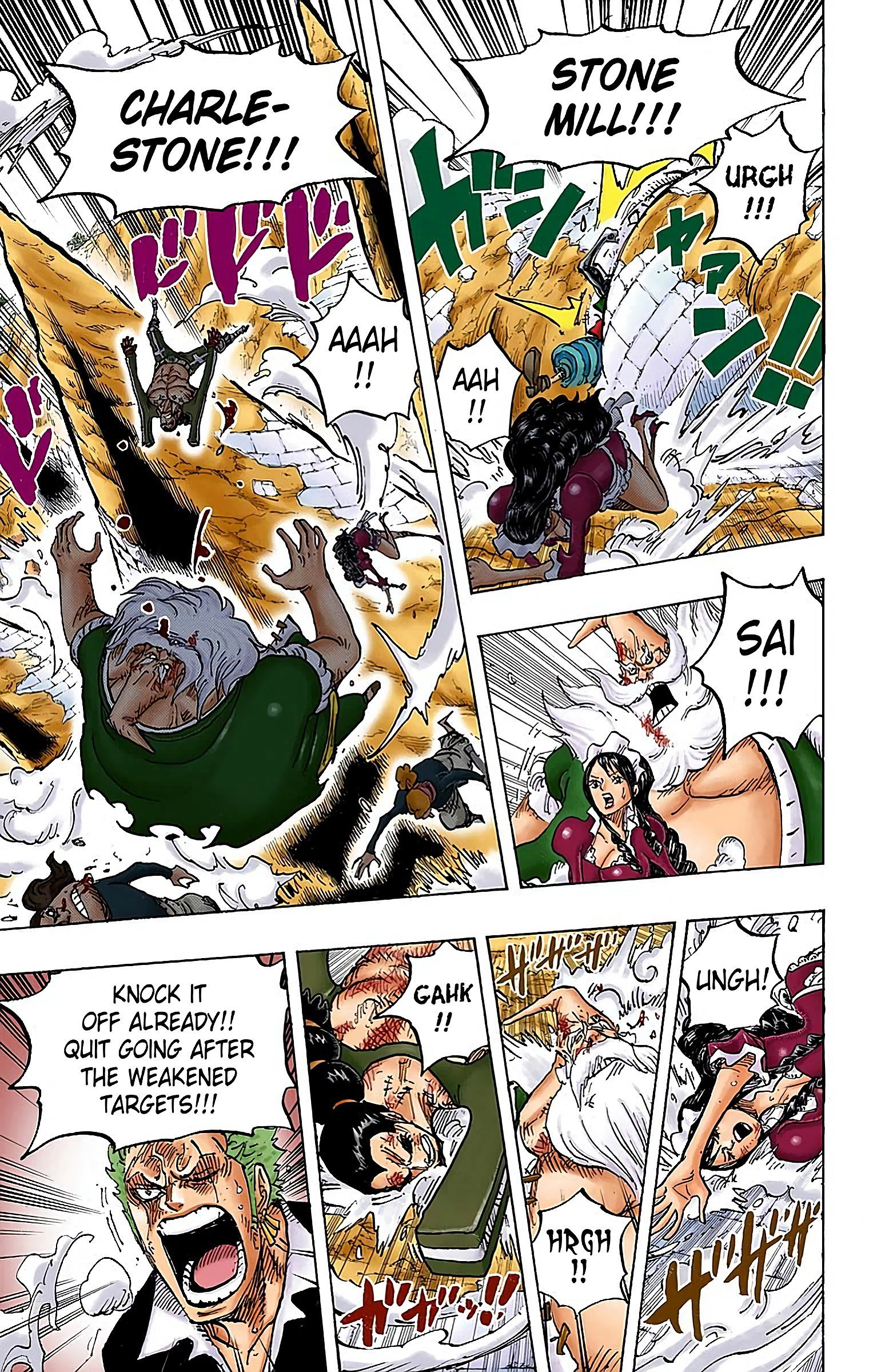 One Piece Colored Manga